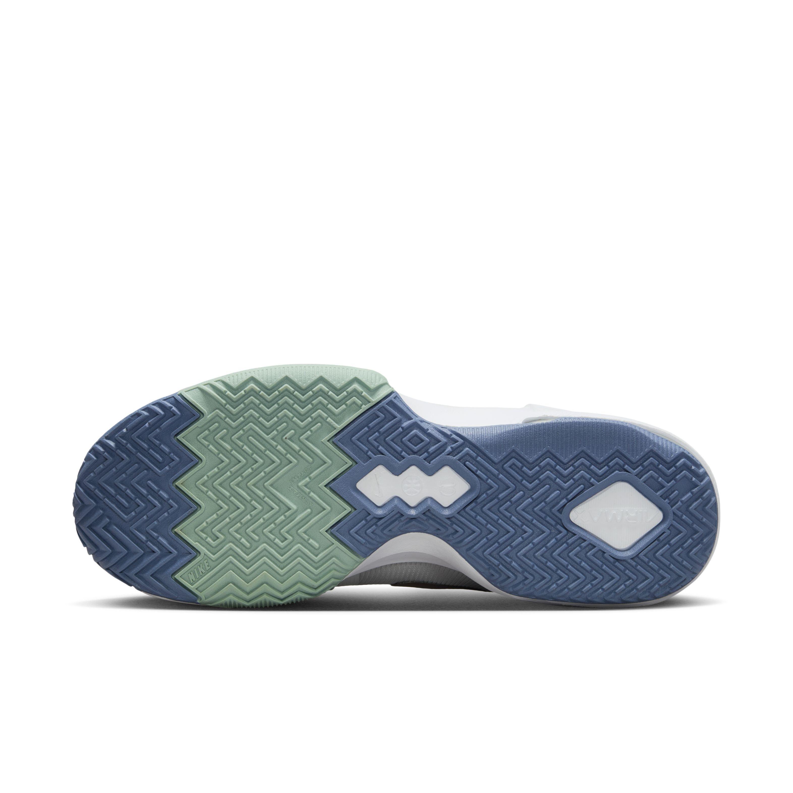 Nike Impact 4 "Wolf Grey/Mineral/Diffused Blue/Burgundy Crush" Men's Basketball Shoe - GREY/MINERAL/BLUE/BURGUNDY Thumbnail View 6