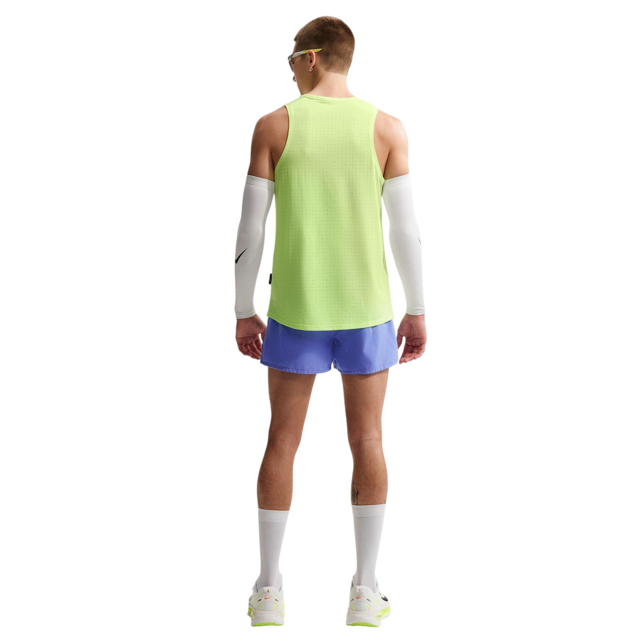 Nike Men's Fast Dri-FIT 3" Brief-Lined Running Shorts - Blue - BLUE