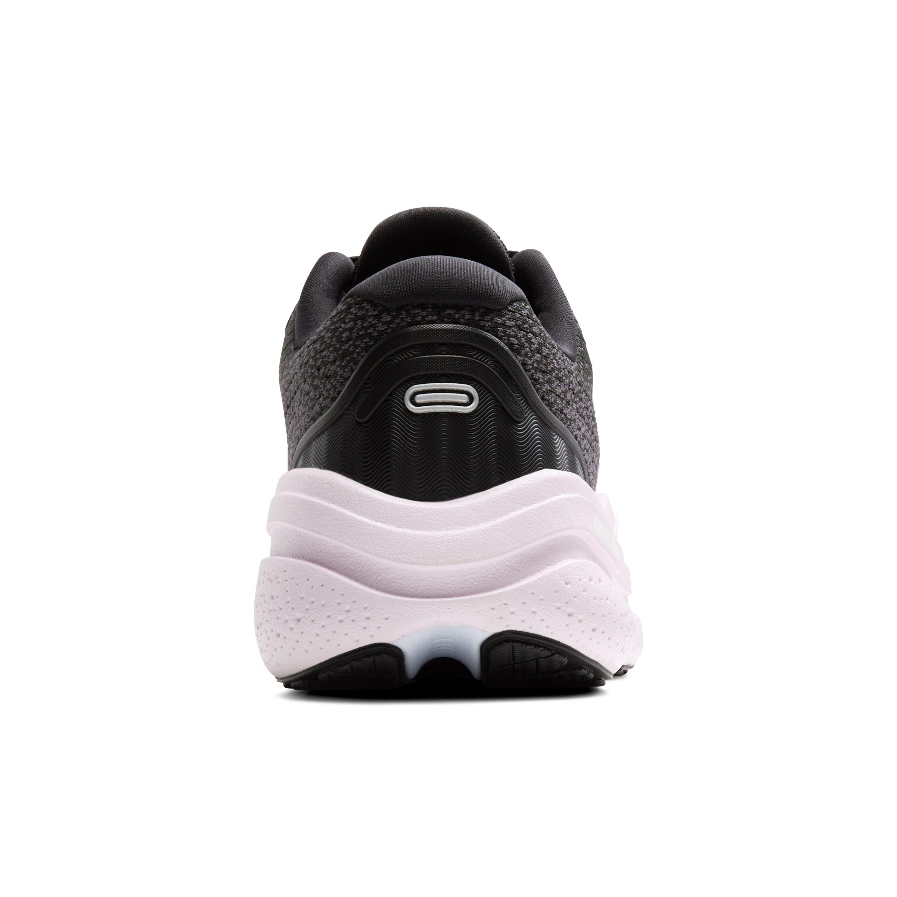 Brooks Ghost Max 2 "Black/White/Orchid Ice" Women's Running Shoe - BLACK/WHITE/ORCHID Thumbnail View 6