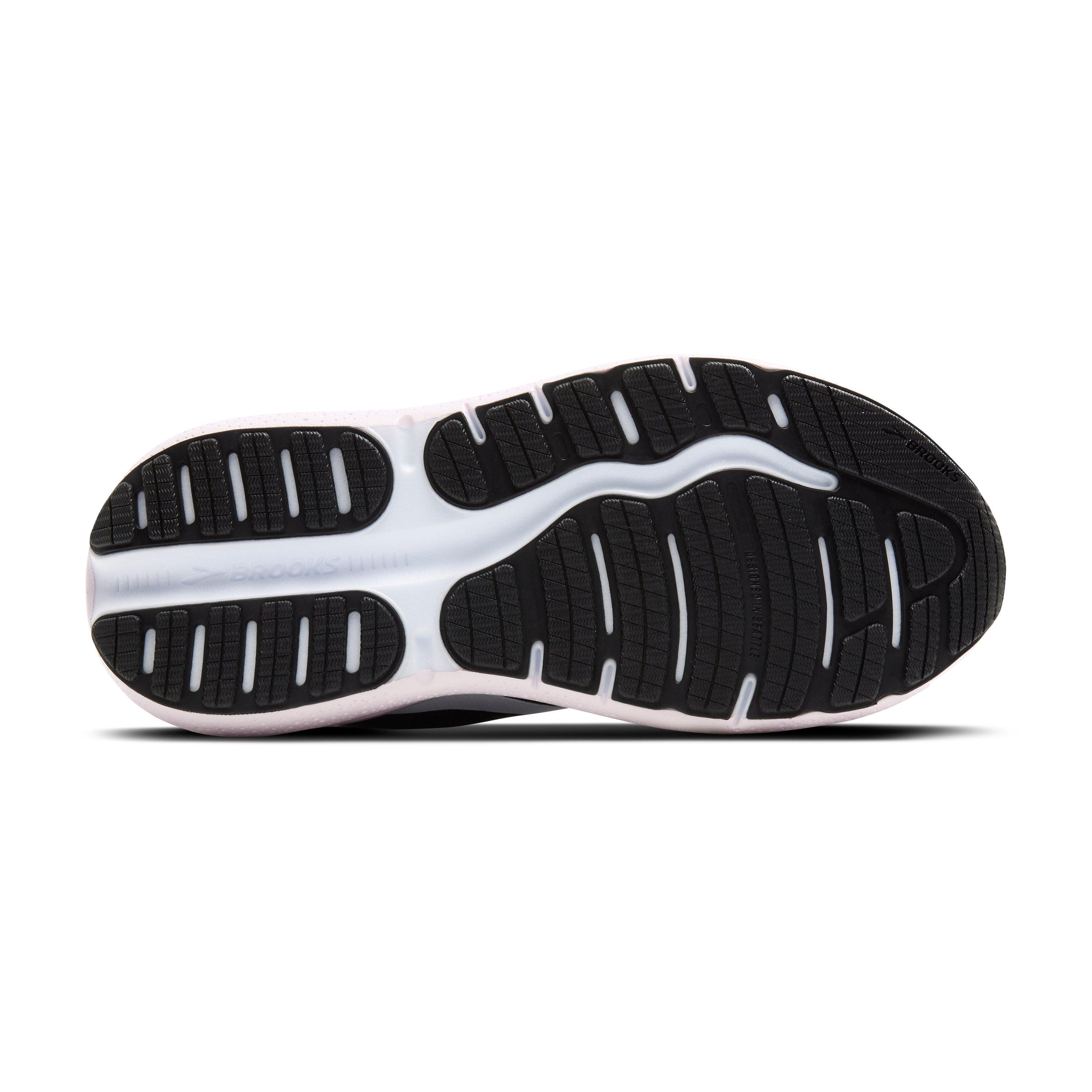 Brooks Ghost Max 2 "Black/White/Orchid Ice" Women's Running Shoe - BLACK/WHITE/ORCHID Thumbnail View 7