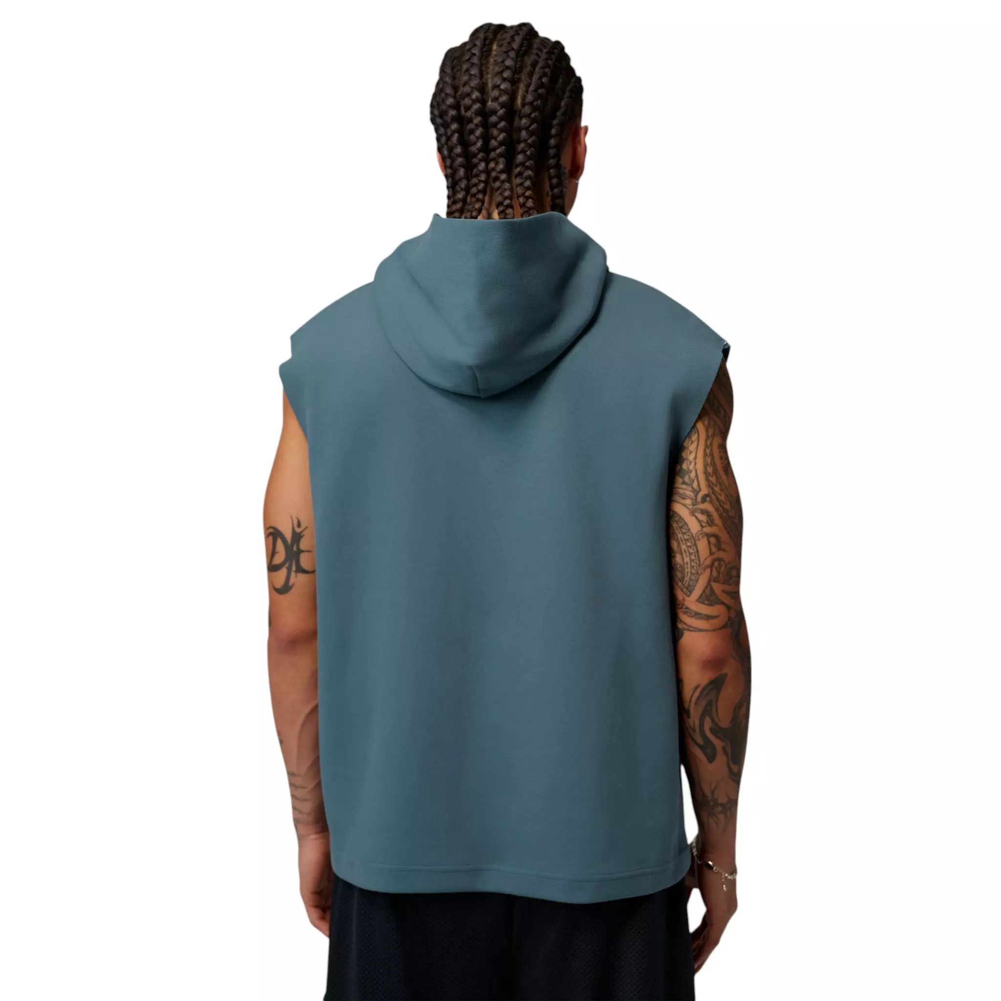 Jordan Men's Sport Hoop Fleece Dri-FIT Sleeveless Pullover Hoodie - Blue - BLUE