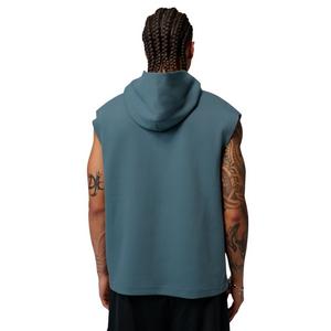 Jordan Men's Sport Hoop Fleece Dri-FIT Sleeveless Pullover Hoodie - Blue - BLUE