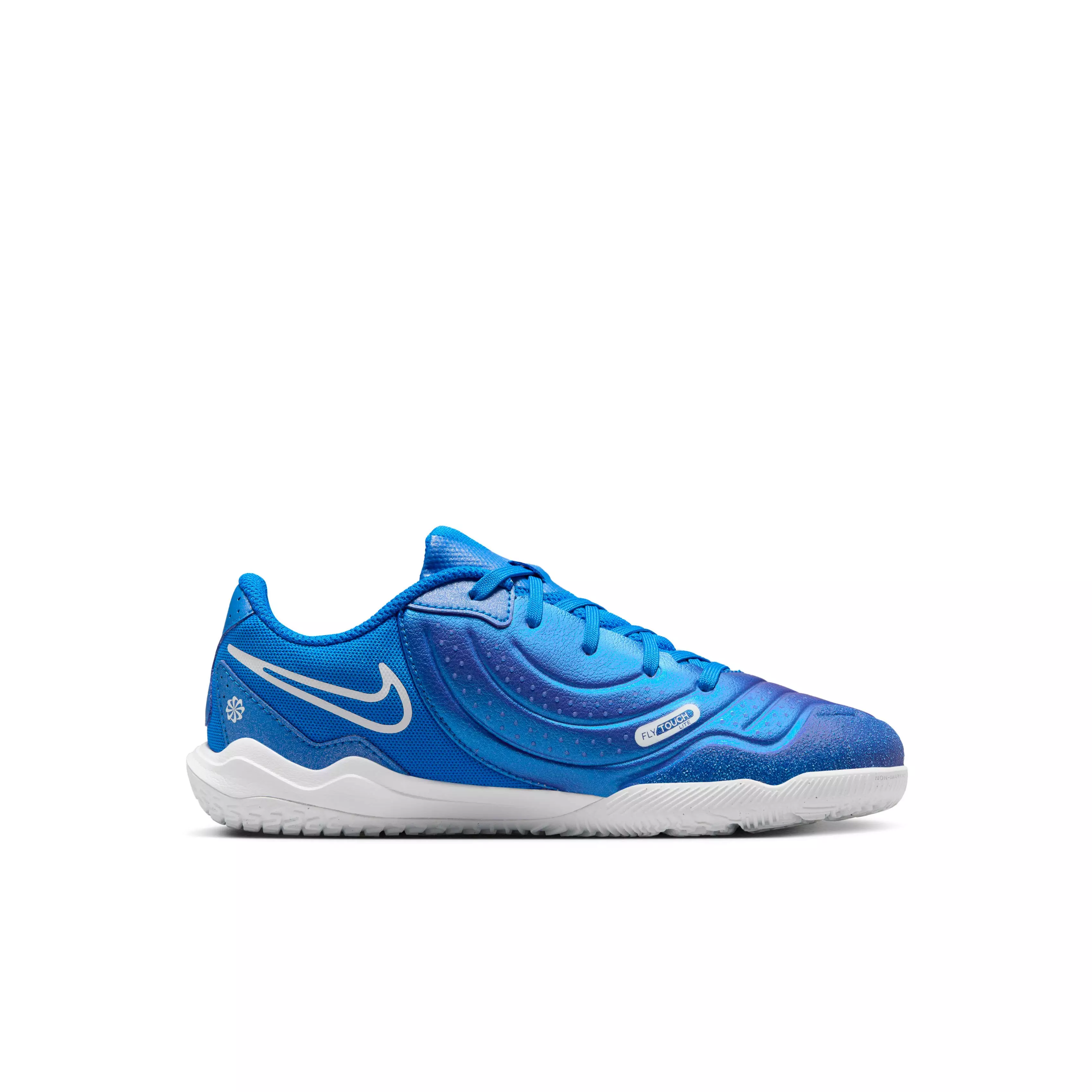 Nike Jr. Tiempo Legend 10 Academy "Soar/White" Preschool Kids' Soccer Shoe - SOAR/WHITE