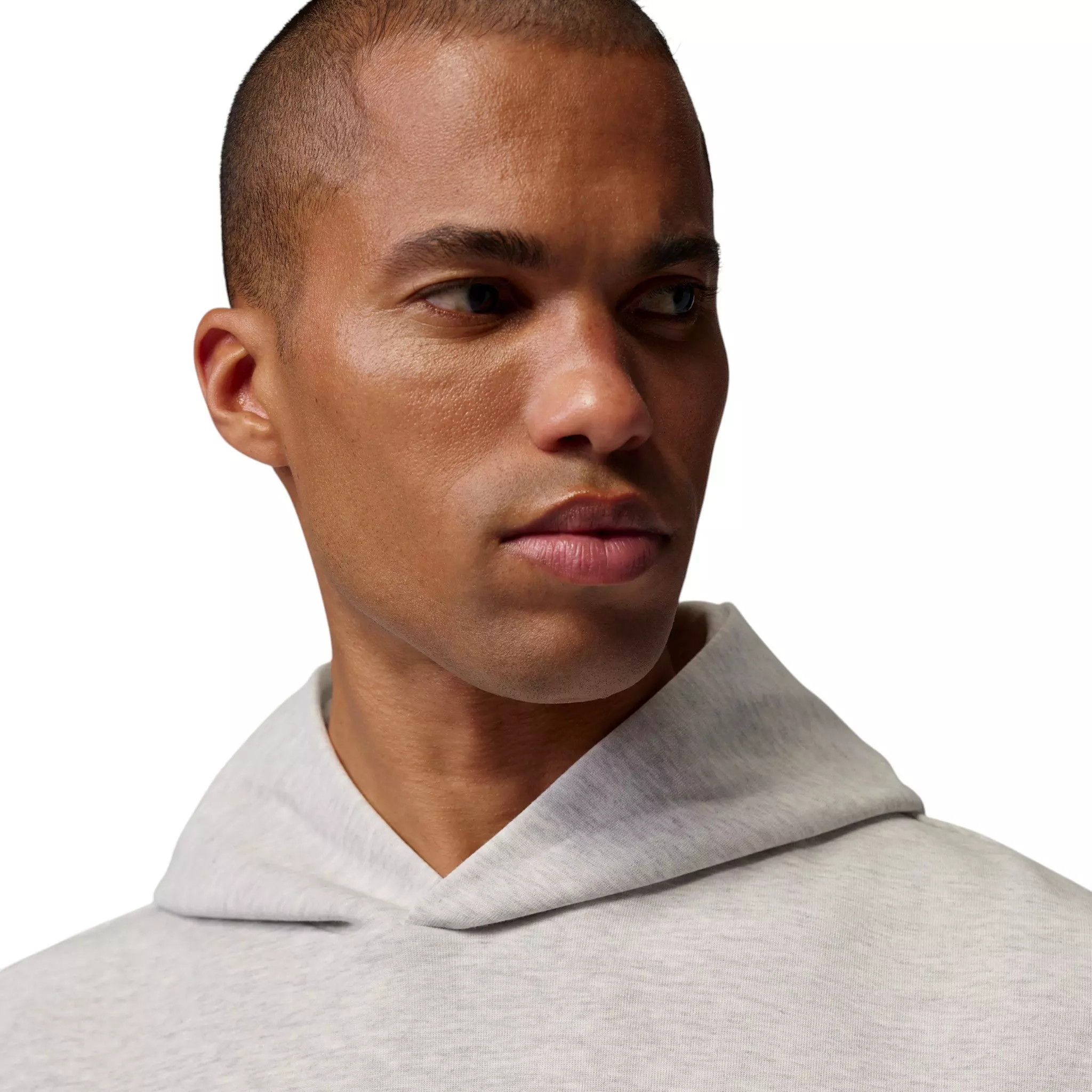 Jordan Men's Sport Hoop Fleece Dri-FIT Sleeveless Pullover Hoodie - Grey - GREY