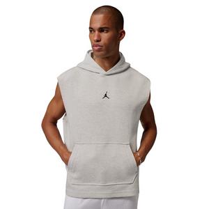 Jordan Men's Sport Hoop Fleece Dri-FIT Sleeveless Pullover Hoodie - Grey - GREY