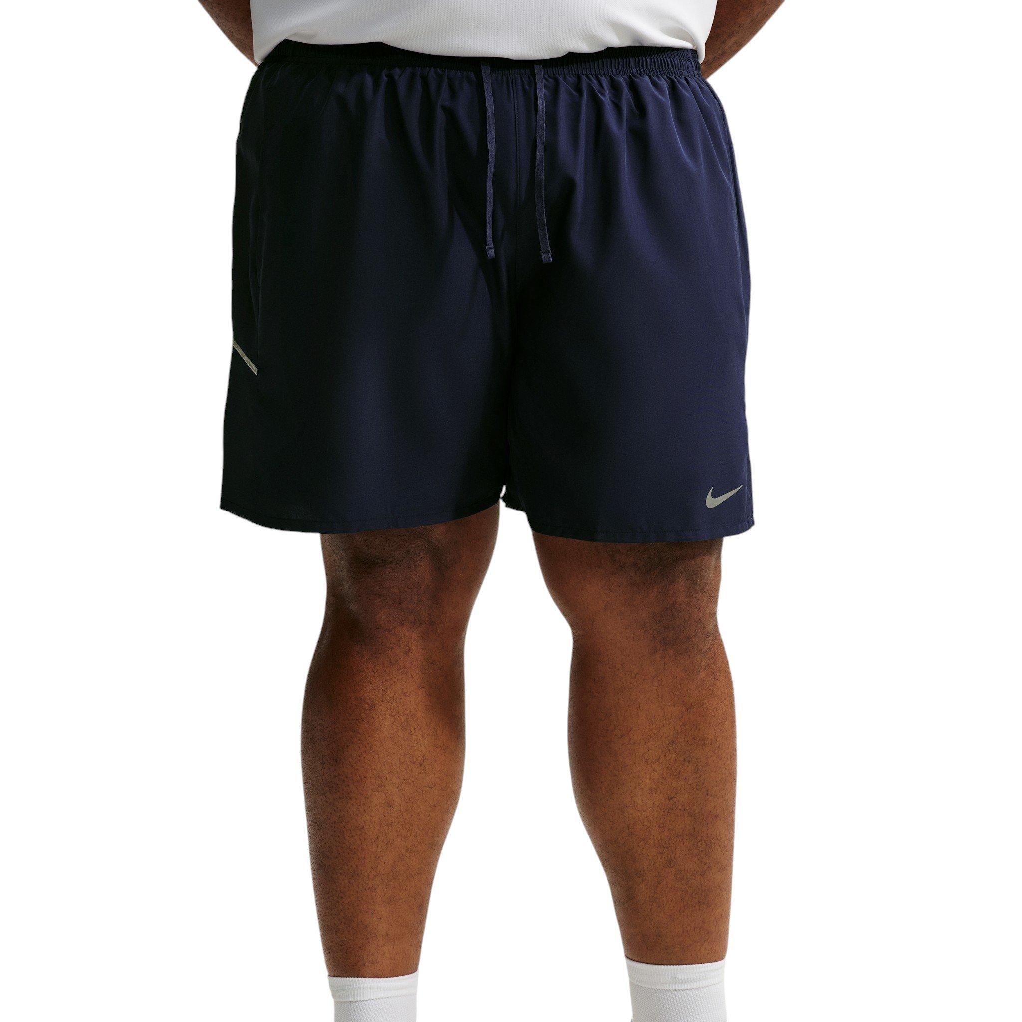 Nike Men's Miler Dri-FIT 7" Brief-Lined Running Shorts - Blue - BLUE