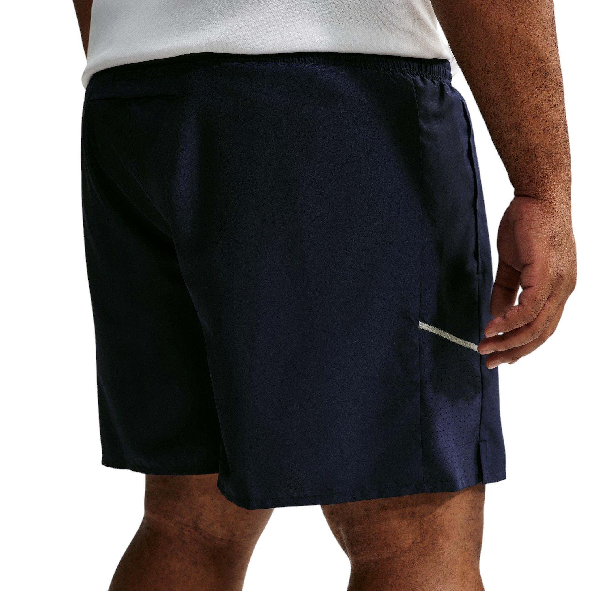 Nike Men's Miler Dri-FIT 7" Brief-Lined Running Shorts - Blue - BLUE