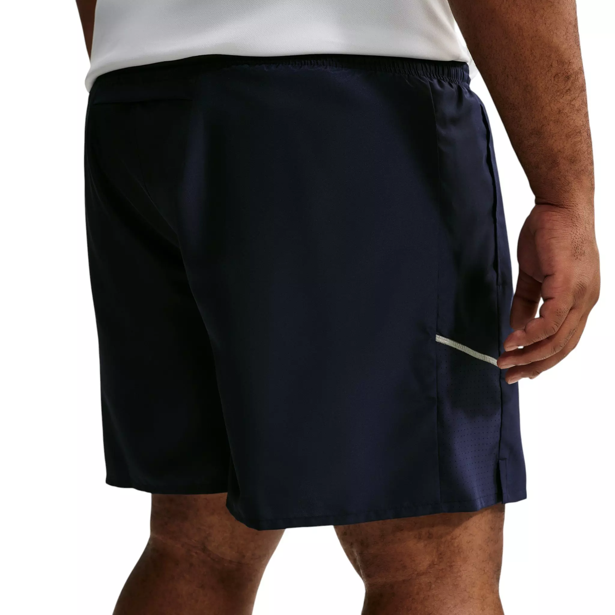 Nike Men's Miler Dri-FIT 7" Brief-Lined Running Shorts - Blue - BLUE