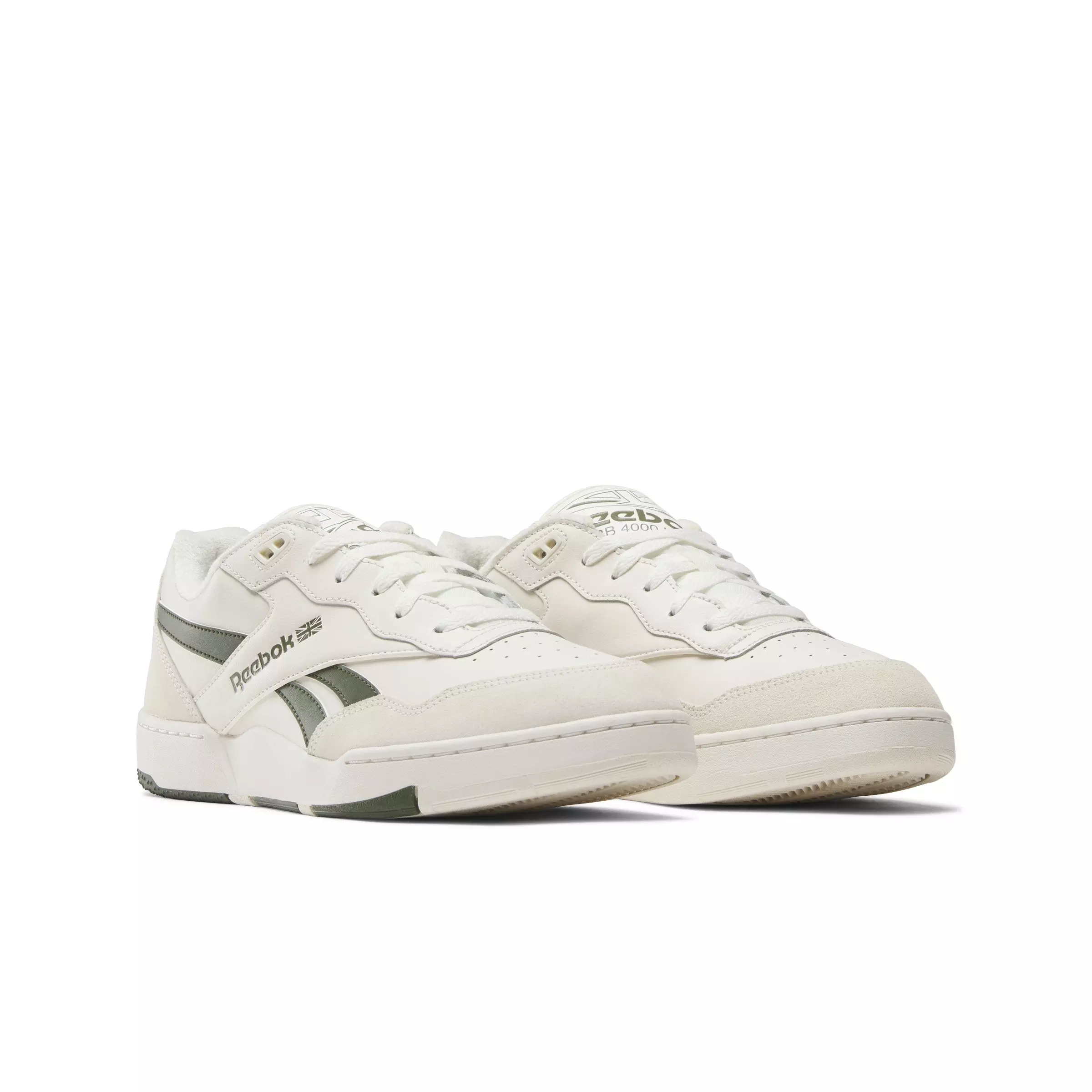 Reebok BB 4000 II "Chalk/Varsity Green/Vintage Chalk" Unisex Shoe - CHALK/GREEN/CHALK