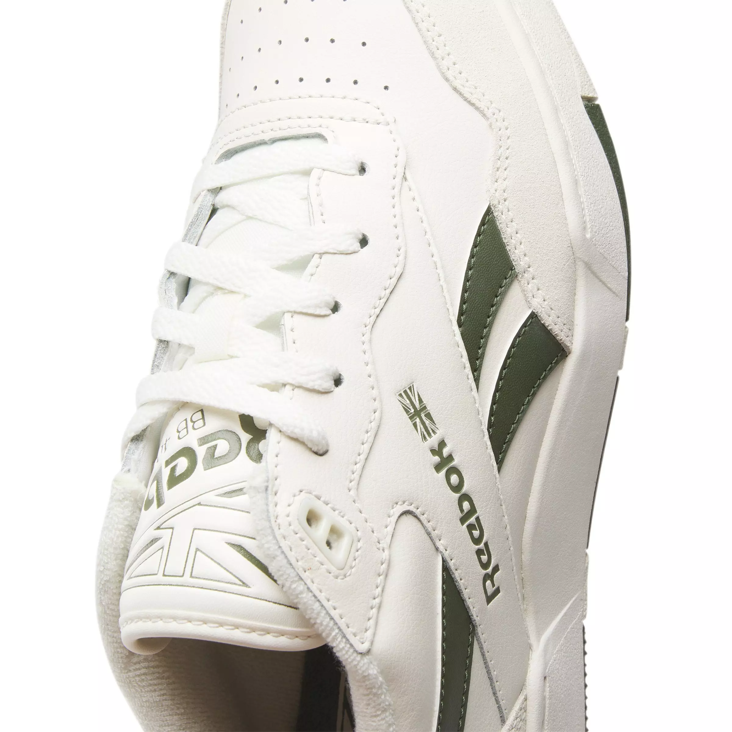 Reebok BB 4000 II "Chalk/Varsity Green/Vintage Chalk" Unisex Shoe - CHALK/GREEN/CHALK