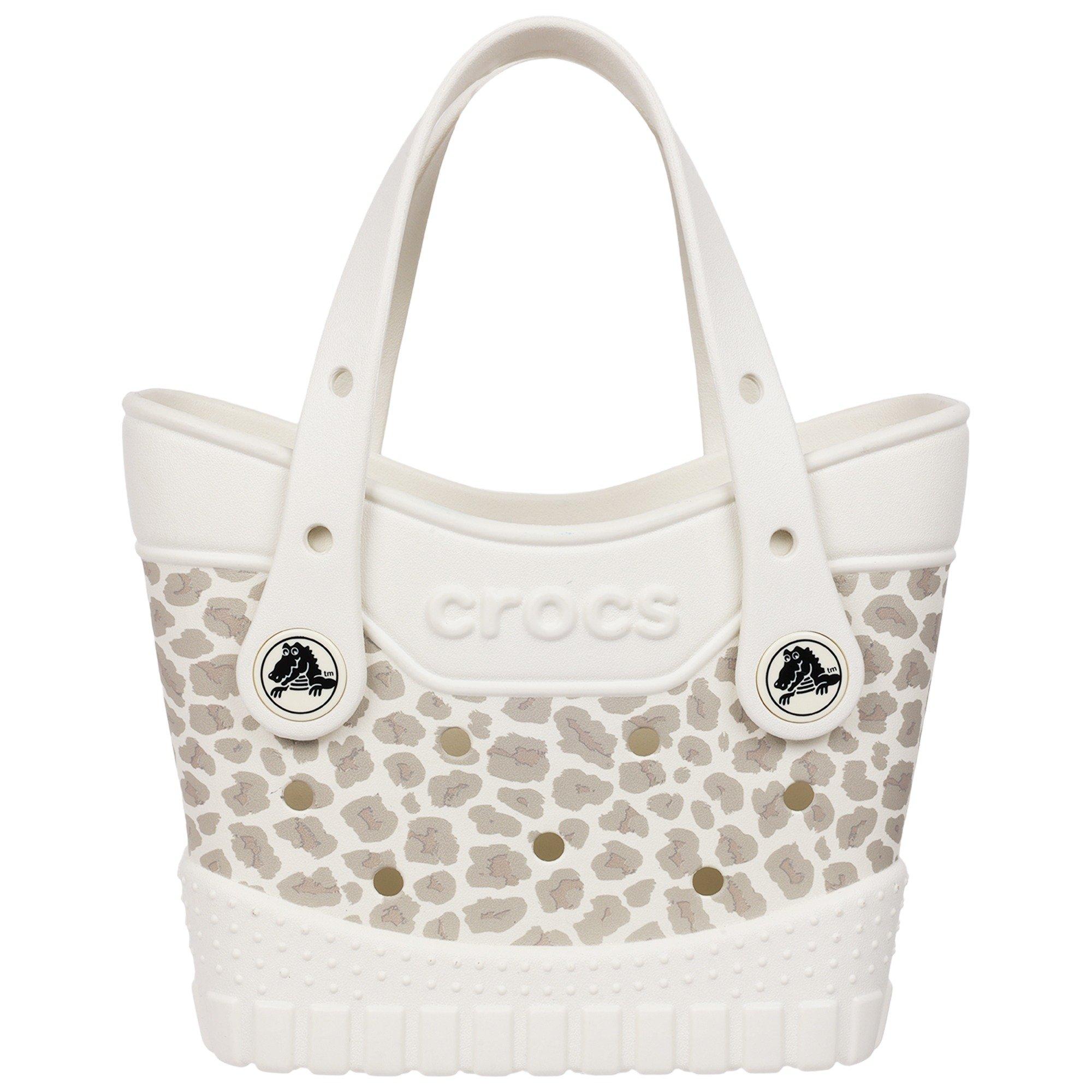 Crocs Micro Classic Cheetah Tote - IVORY Thumbnail View 1