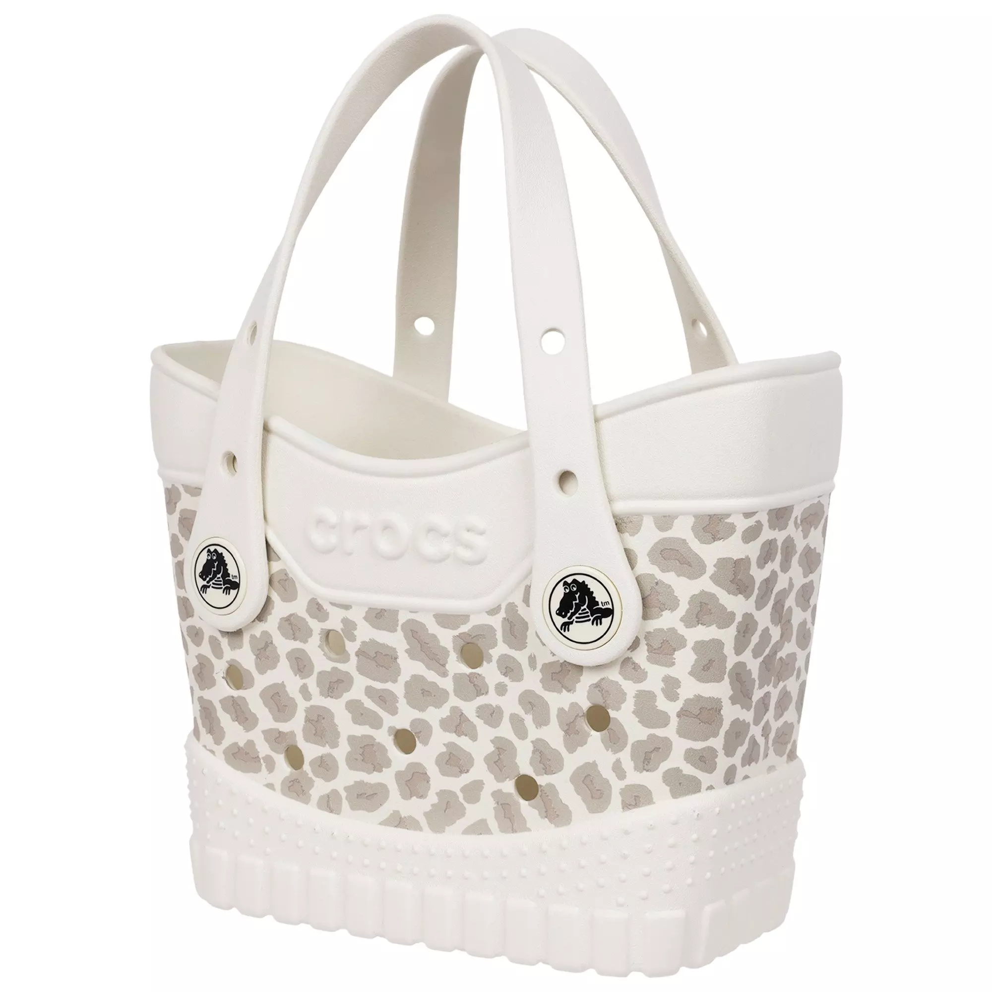 Crocs Micro Classic Cheetah Tote - IVORY