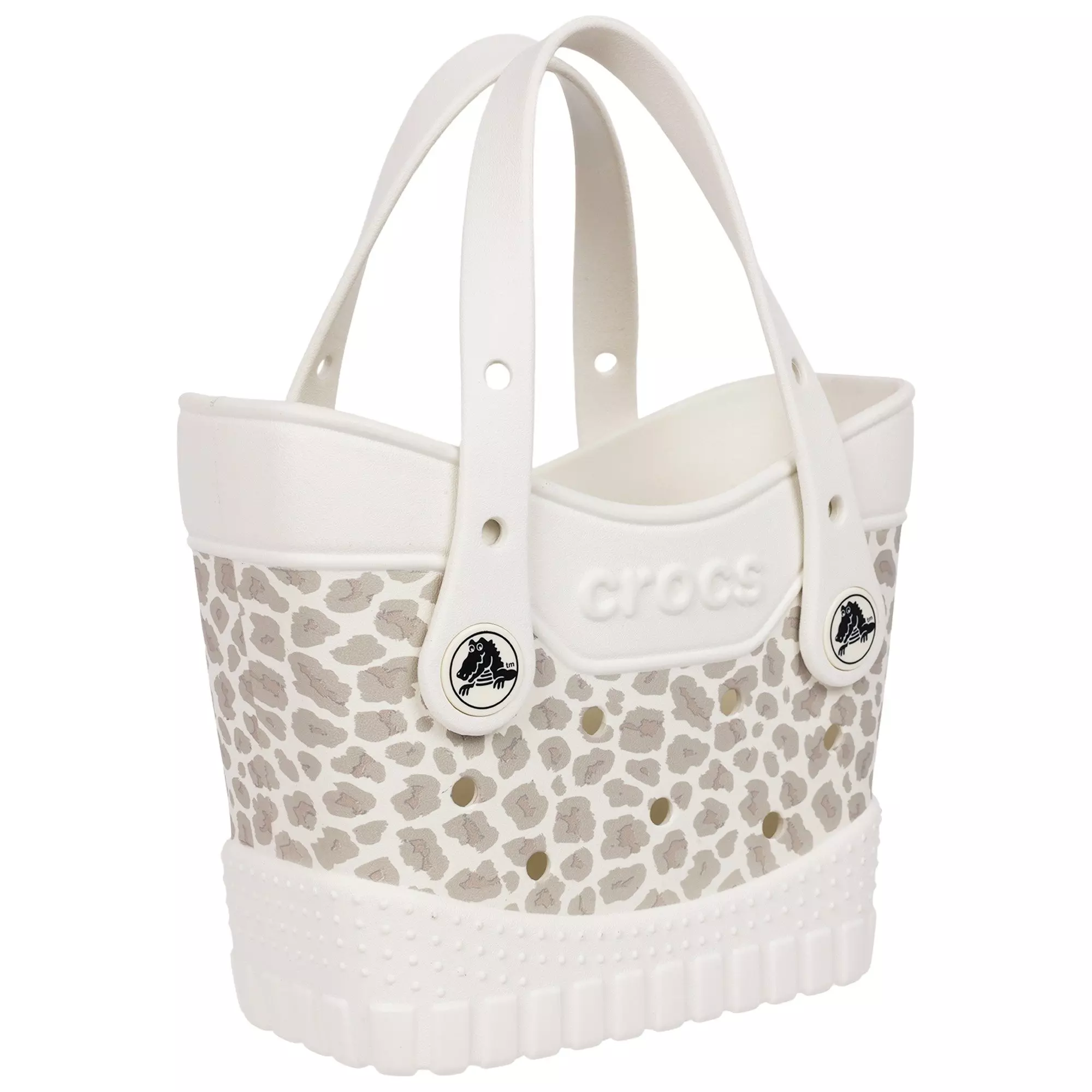 Crocs Micro Classic Cheetah Tote - IVORY