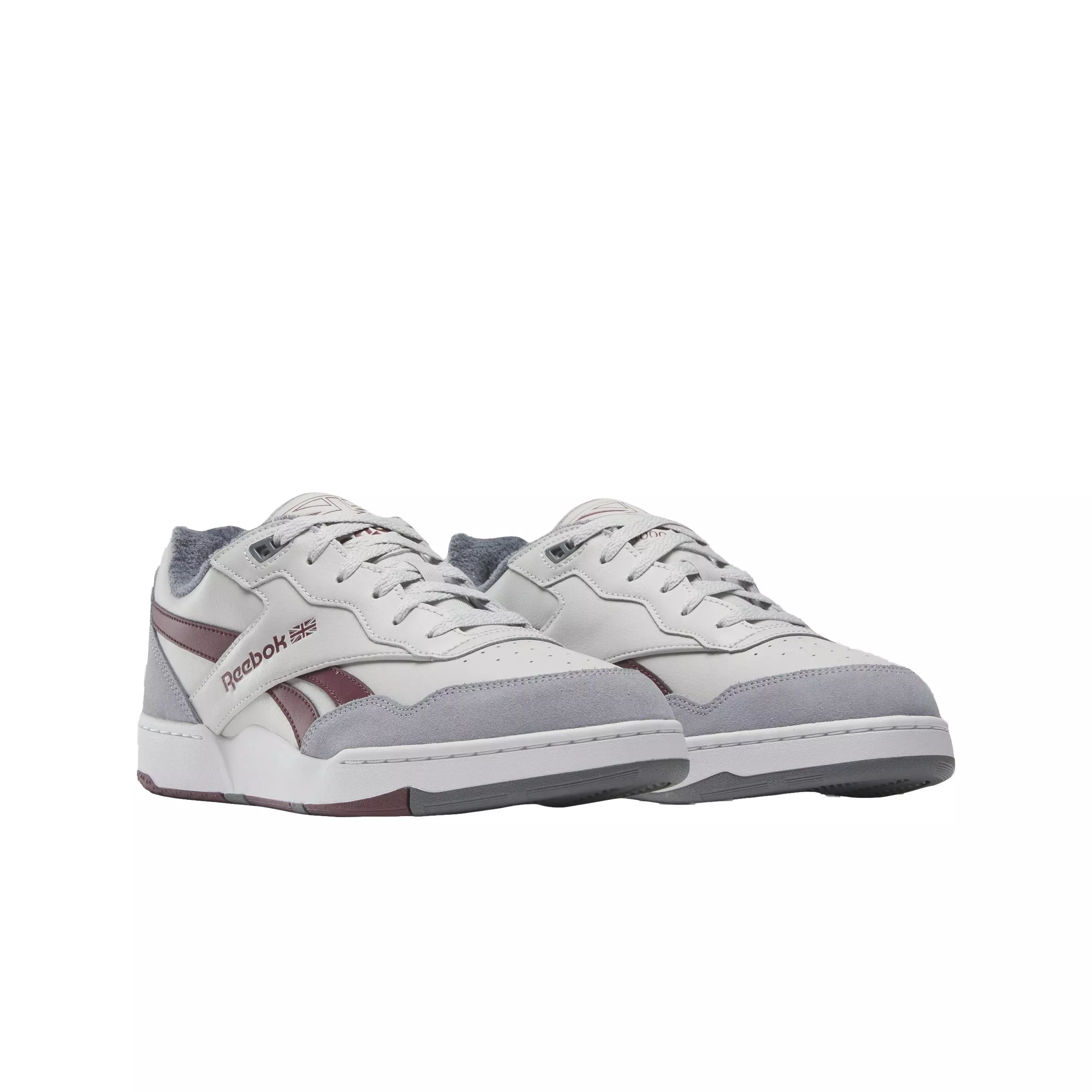 Reebok BB 4000 II "Steely Fog/Cold Grey 3/Classic Maroon" Unisex Shoe - STEELY/GREY/MAROON