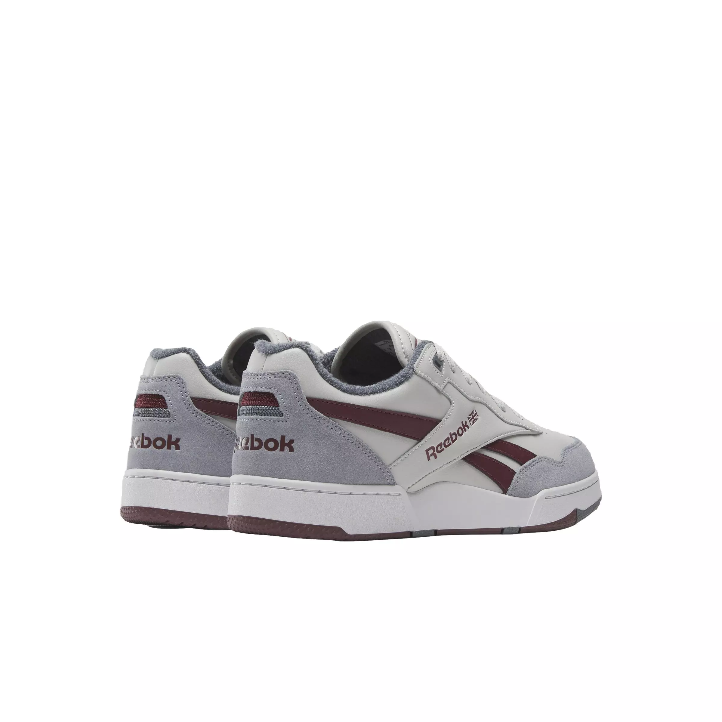 Reebok BB 4000 II "Steely Fog/Cold Grey 3/Classic Maroon" Unisex Shoe - STEELY/GREY/MAROON