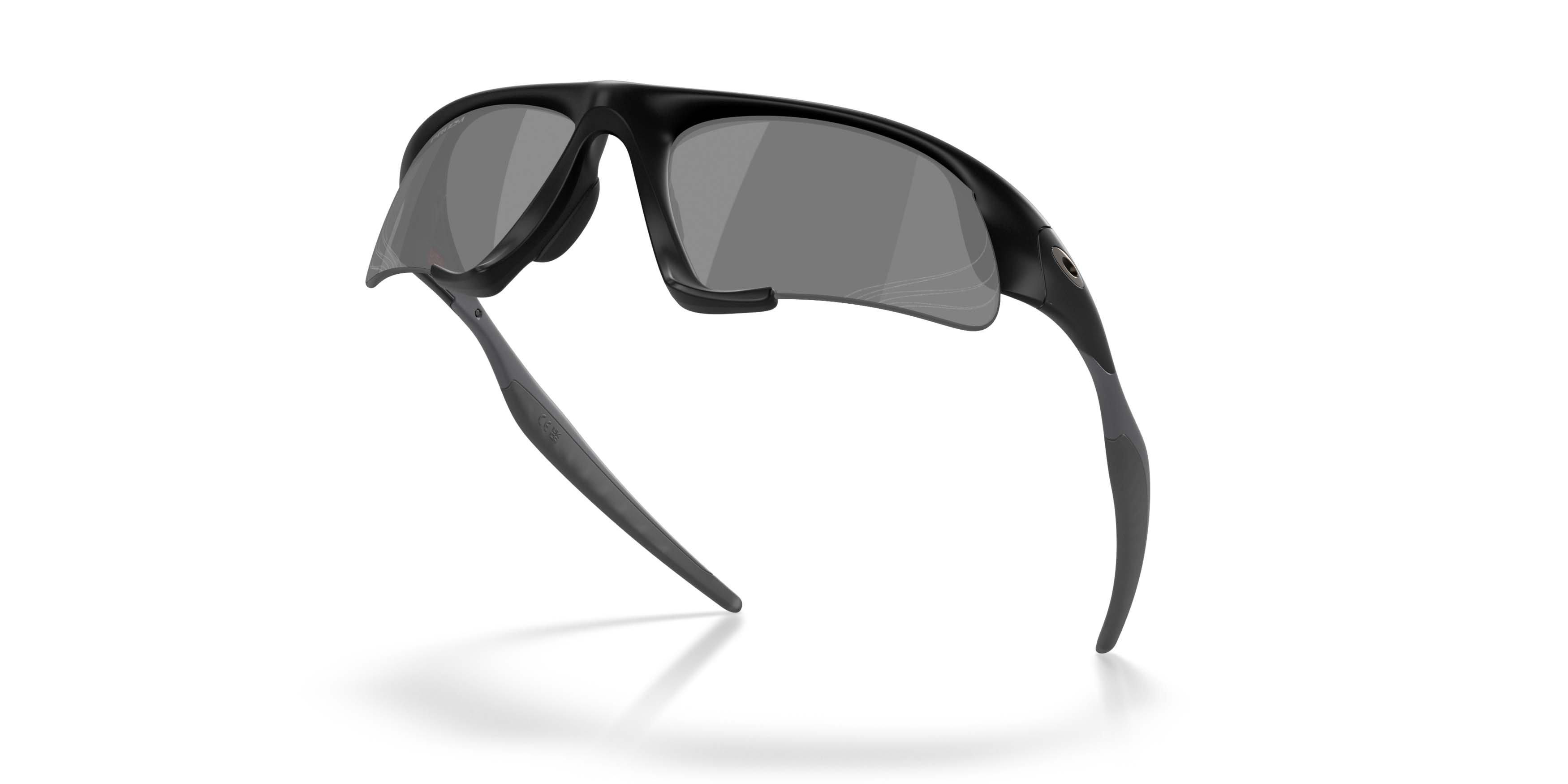 Oakley Suture Jacket Prizm Black Sunglasses &ndash; Matte Black - BLACK/GREY Thumbnail View 3