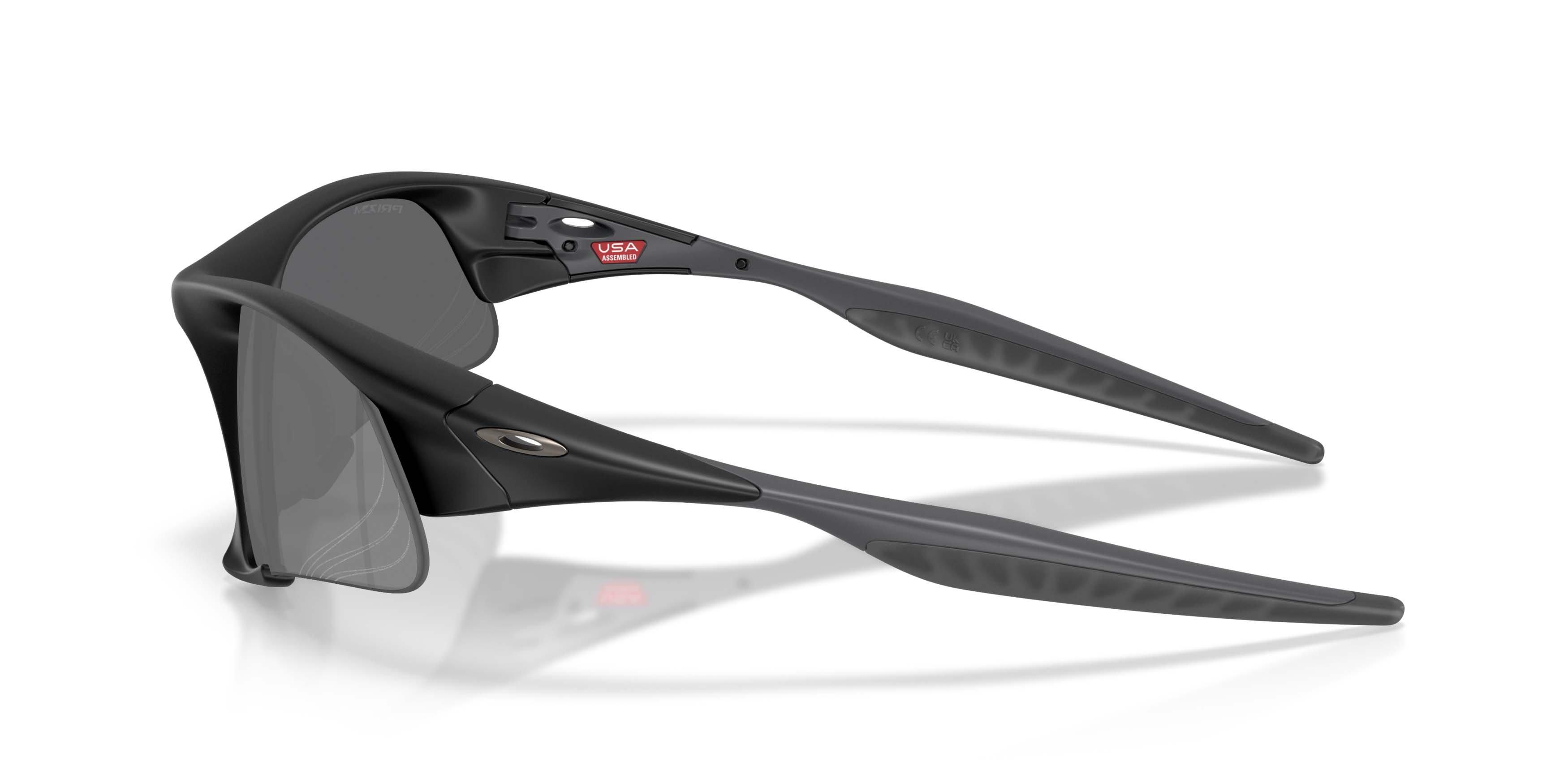 Oakley Suture Jacket Prizm Black Sunglasses &ndash; Matte Black - BLACK/GREY Thumbnail View 8