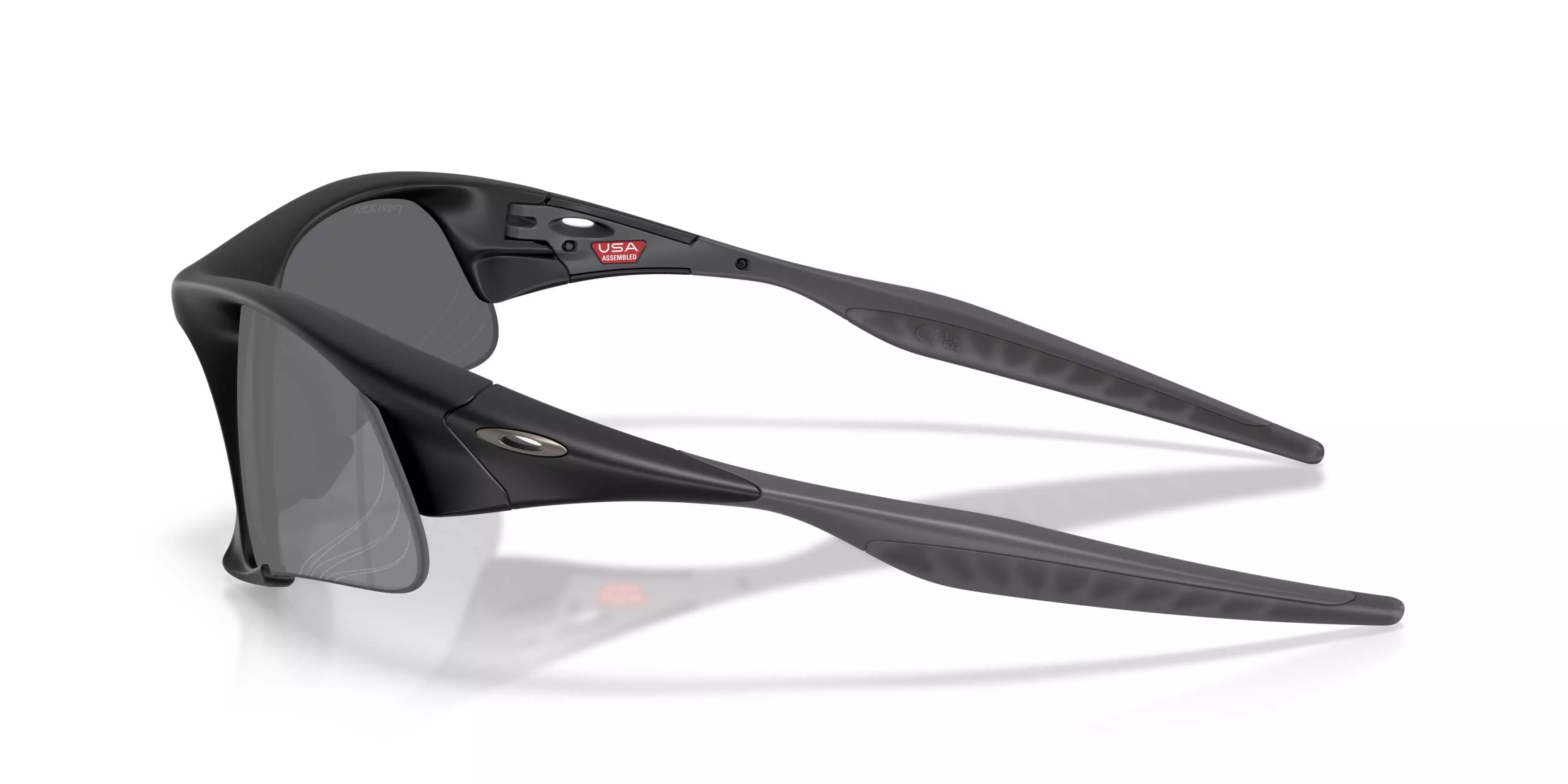 Oakley Suture Jacket Prizm Black Sunglasses &ndash; Matte Black - BLACK/GREY