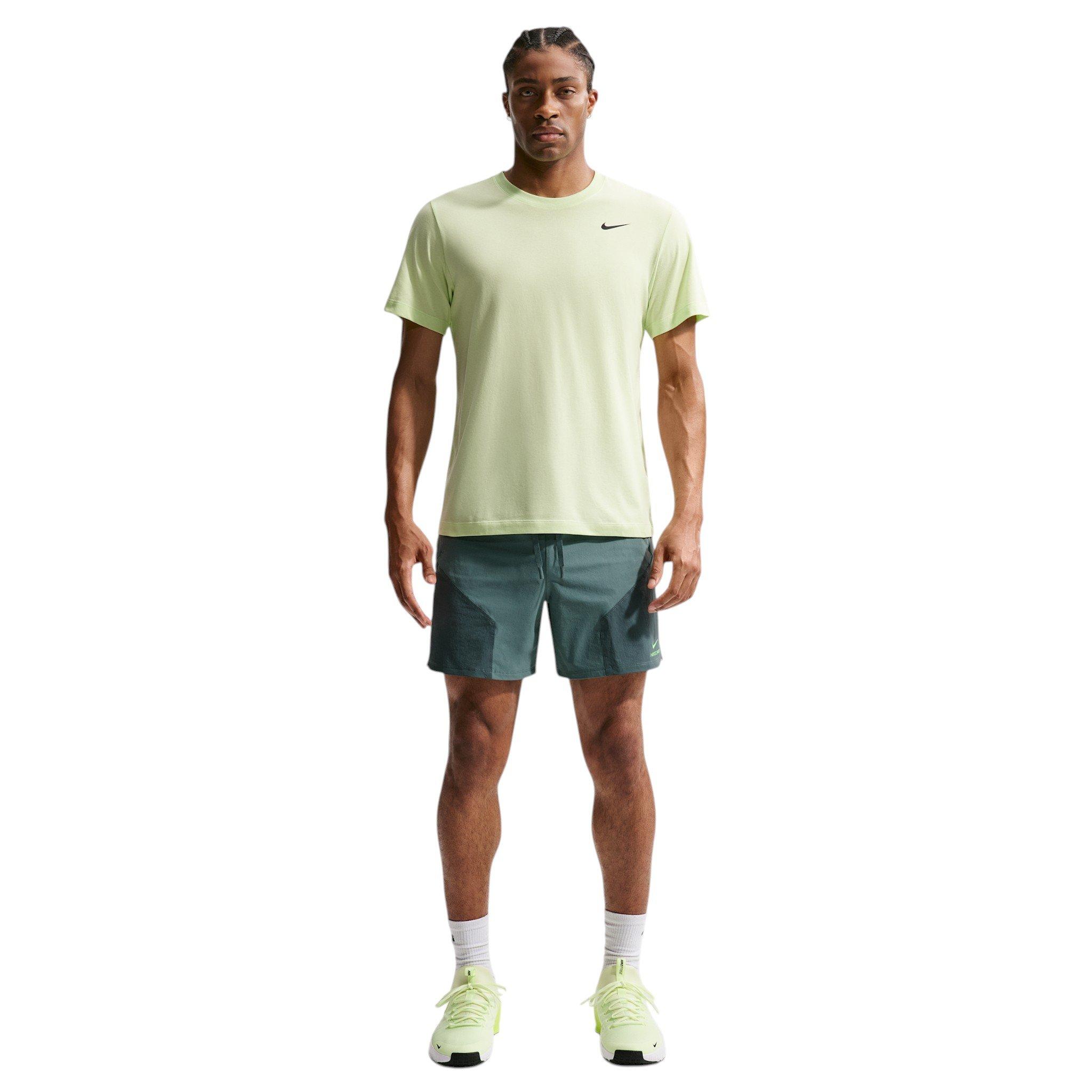 Nike Men's Pro Training Dri-FIT ADV 6" Shorts - Green - GREEN