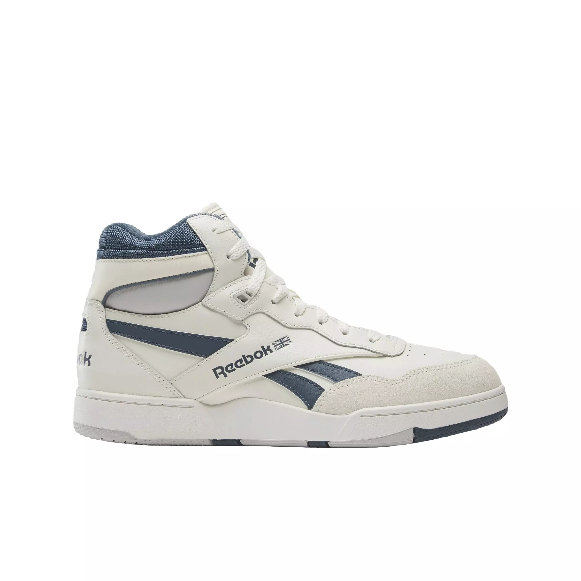 Reebok BB 4000 II Mid "Vintage Chalk/Chalk/Hoops Blue" Unisex Shoe - CHALK/CHALK/BLUE