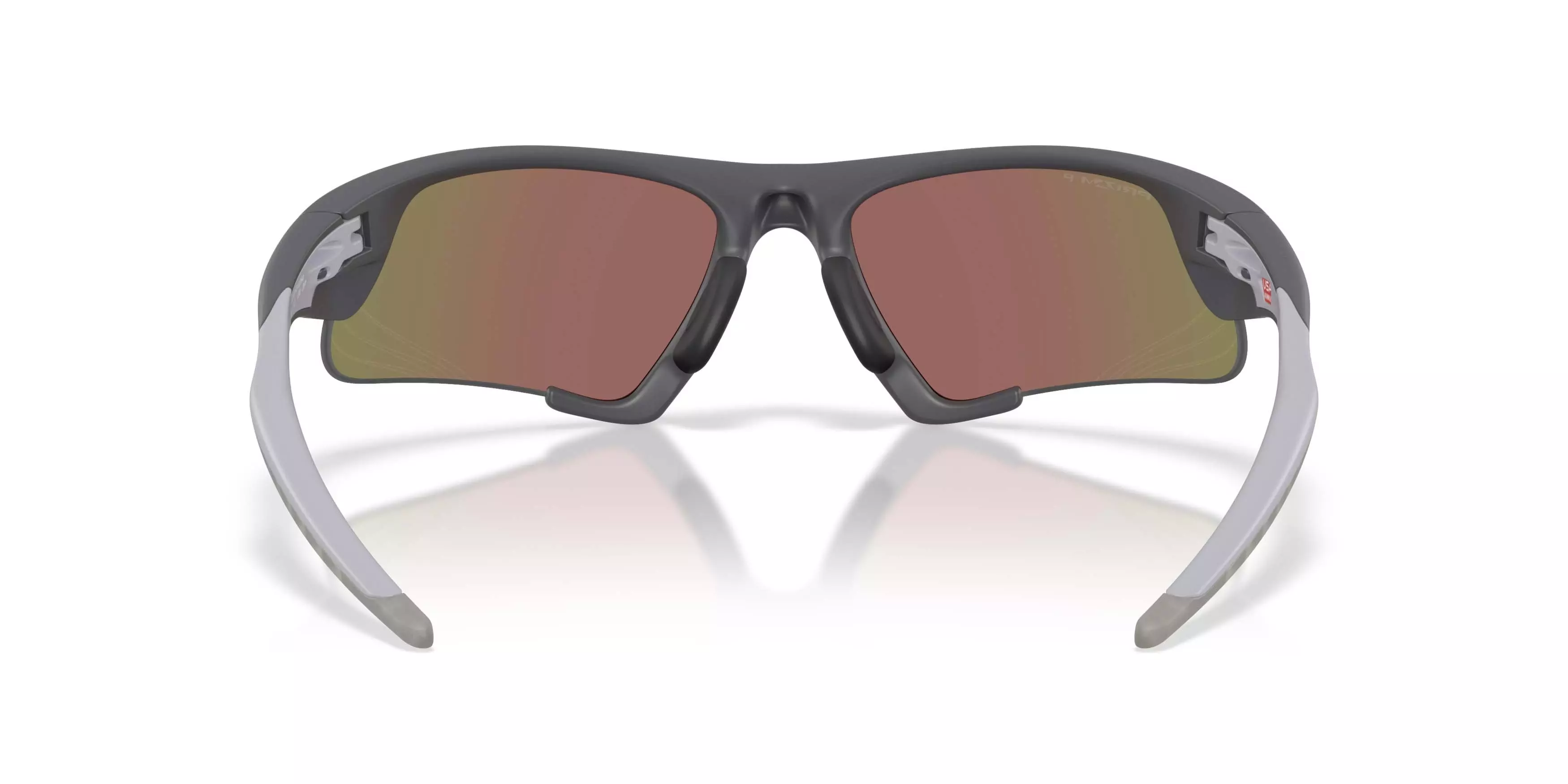 Oakley Suture Jacket Prizm Sapphire Polarized Sunglasses &ndash; Matte Carbon - BLACK/BLUE