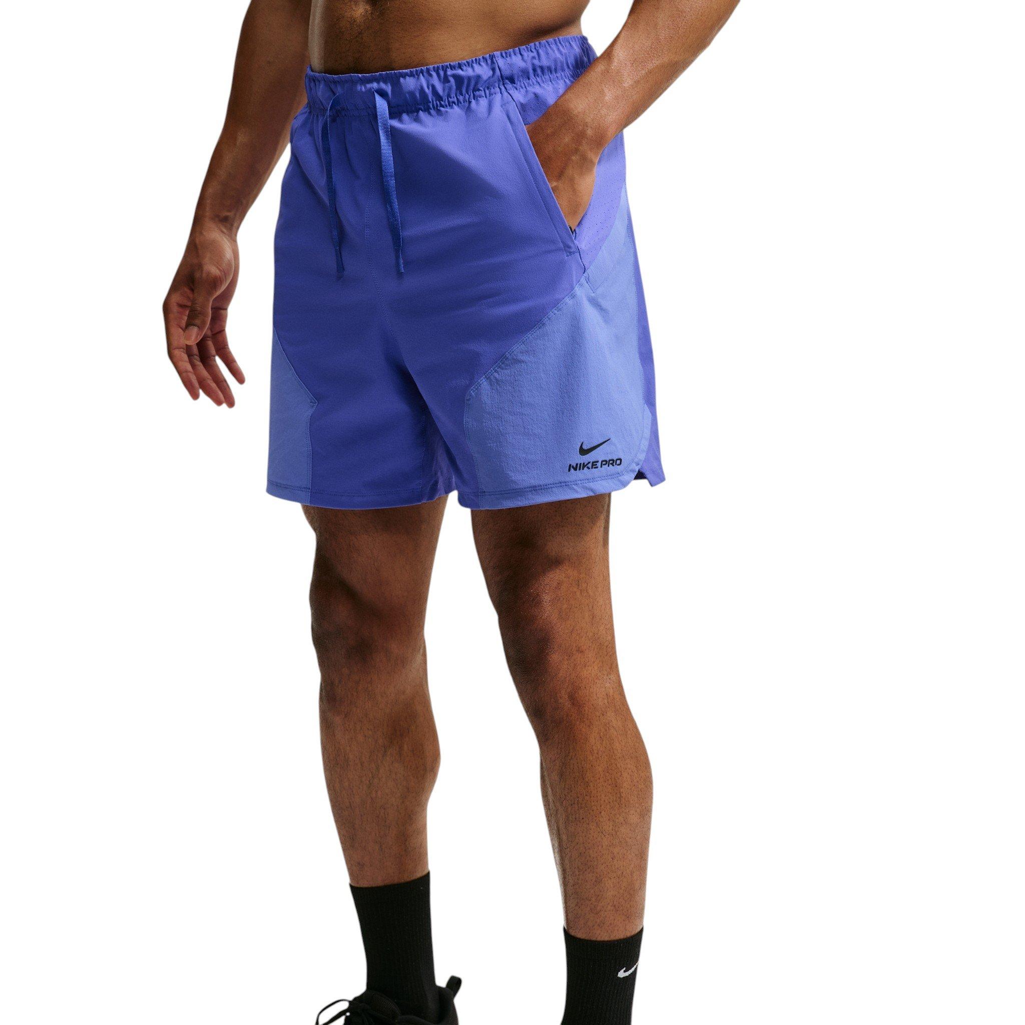 Nike Men's Pro Training Dri-FIT ADV 6" Shorts - Purple - PURPLE