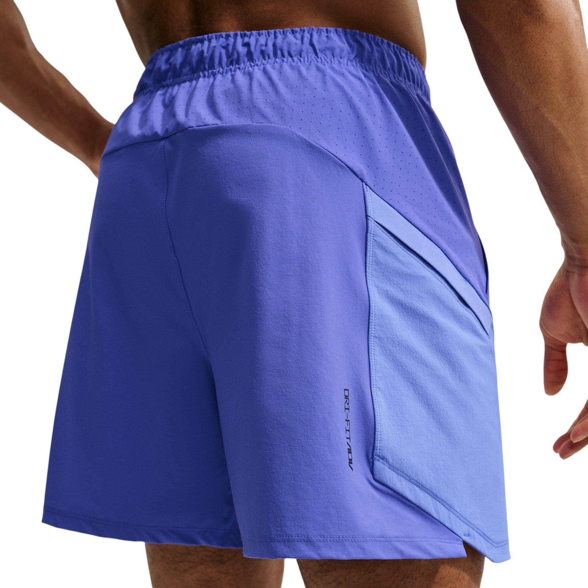 Nike Men's Pro Training Dri-FIT ADV 6" Shorts - Purple - PURPLE