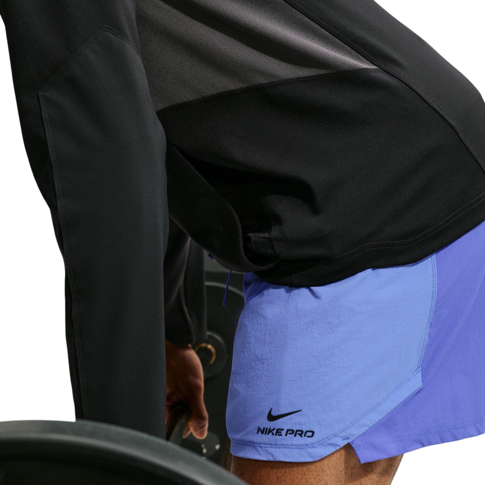 Nike Men's Pro Training Dri-FIT ADV 6" Shorts - Purple - PURPLE