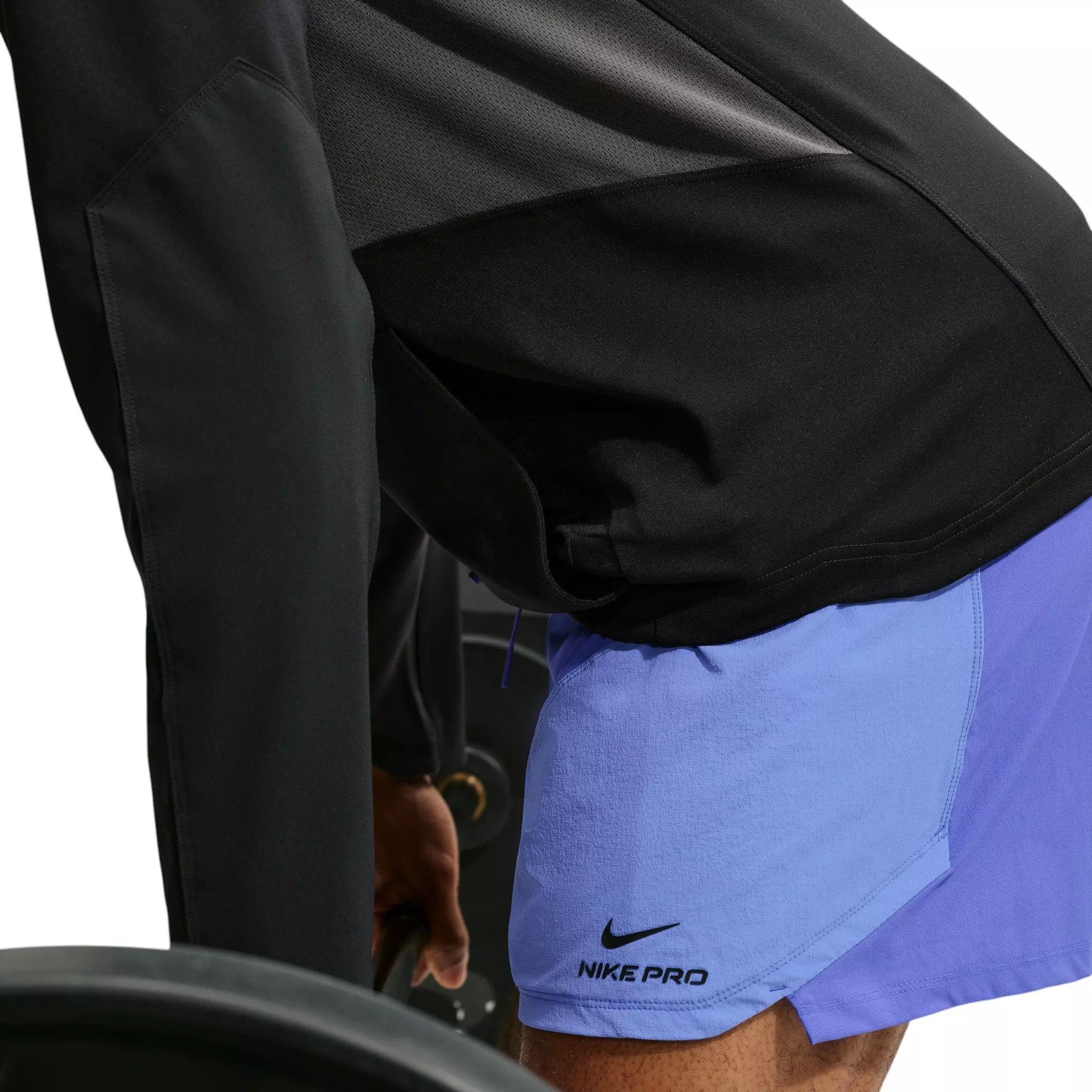 Nike Men's Pro Training Dri-FIT ADV 6" Shorts - Purple - PURPLE