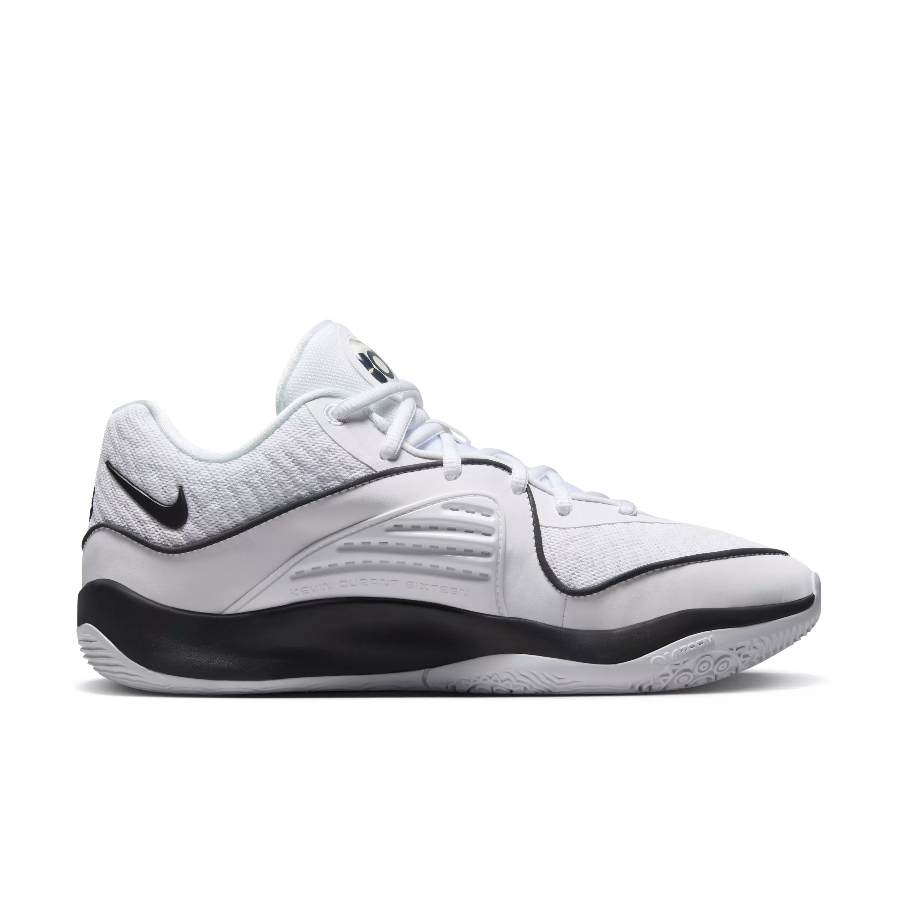 Nike KD16 (Team) "White/Black" Men's Basketball Shoe - WHITE/BLACK