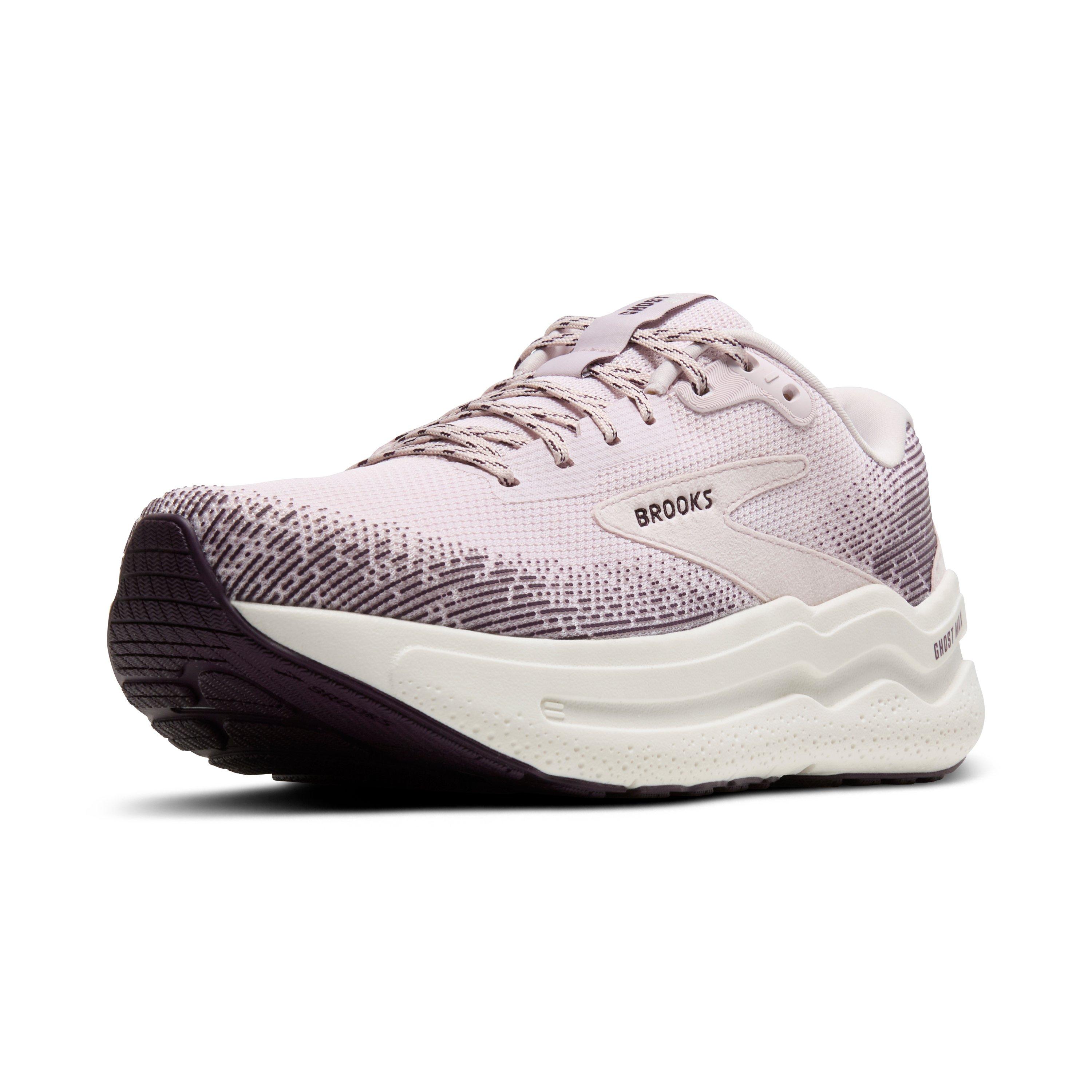 Brooks Ghost Max 2 "Orchid Ice/Plum/Coconut" Women's Running Shoe - ORCHID/PLUM/COCONUT Thumbnail View 3