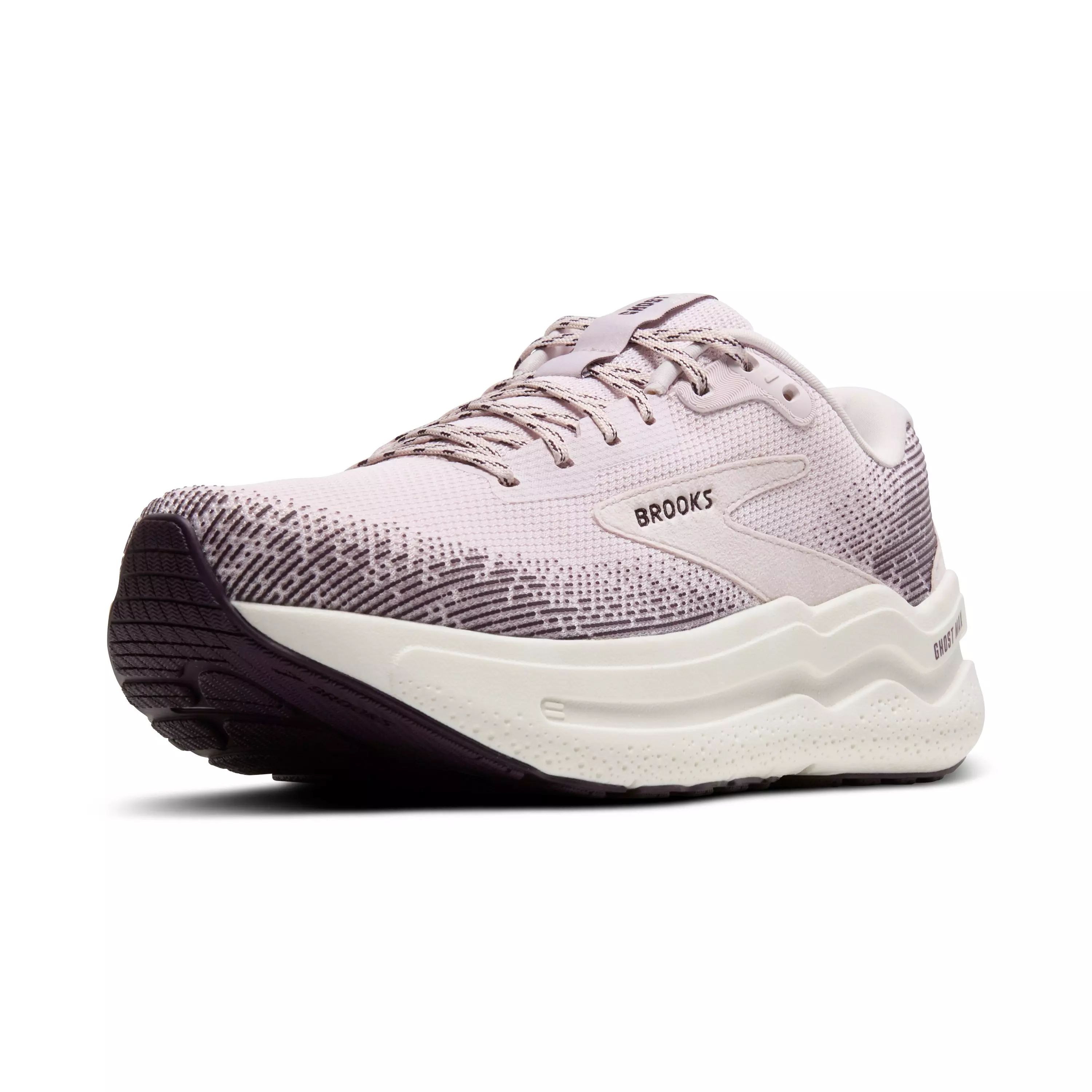 Brooks Ghost Max 2 "Orchid Ice/Plum/Coconut" Women's Running Shoe - ORCHID/PLUM/COCONUT