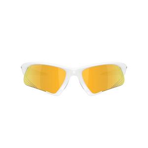 Oakley Suture Jacket Prizm 24K Polarized Sunglasses &ndash; Matte White