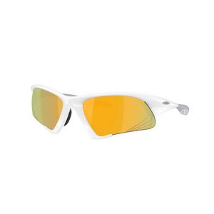 Oakley Suture Jacket Prizm 24K Polarized Sunglasses &ndash; Matte White