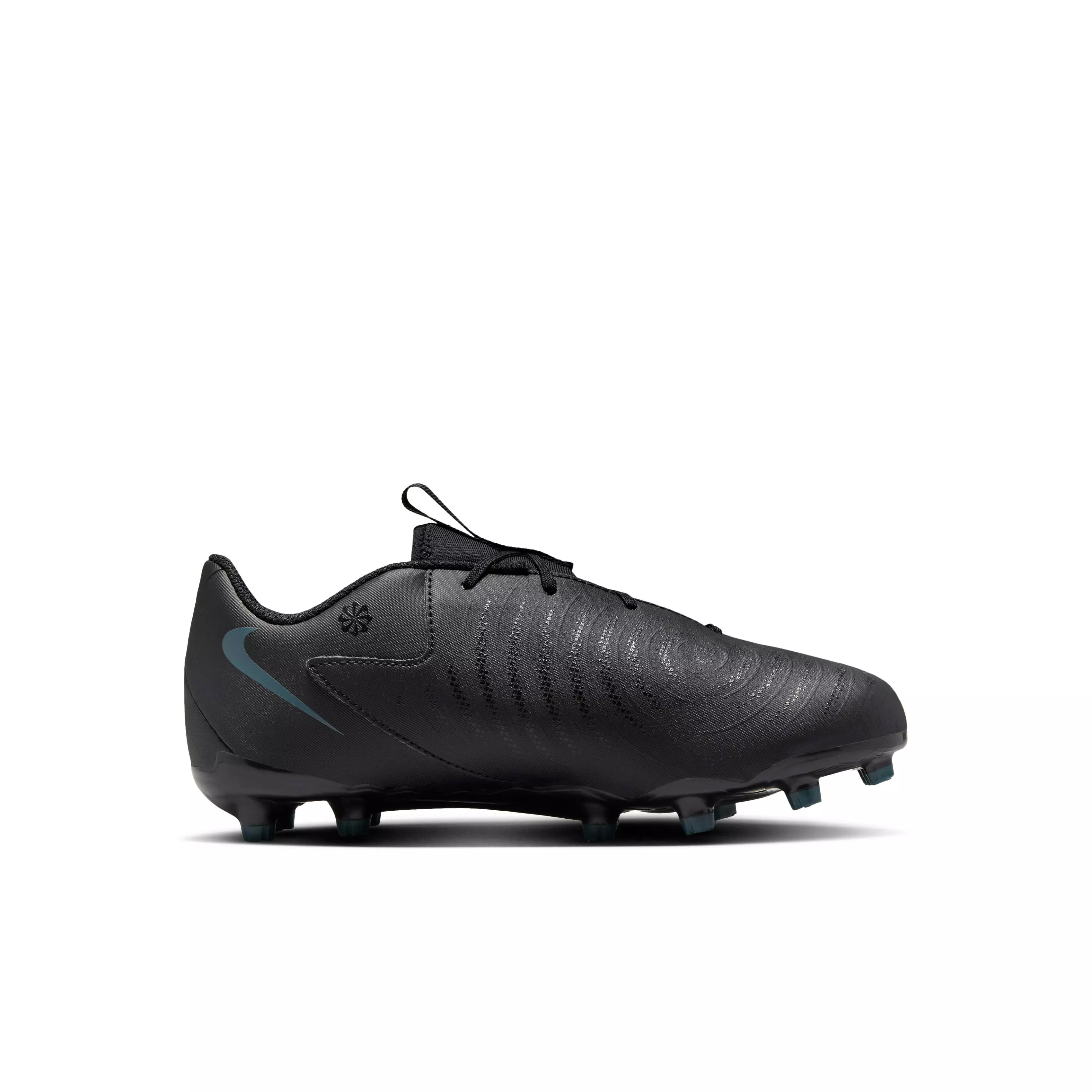 Nike Jr. Phantom GX 2 Academy MG "Black/Deep Jungle/Black" Preschool Kids' Soccer Cleat - BLACK/JUNGLE/BLACK