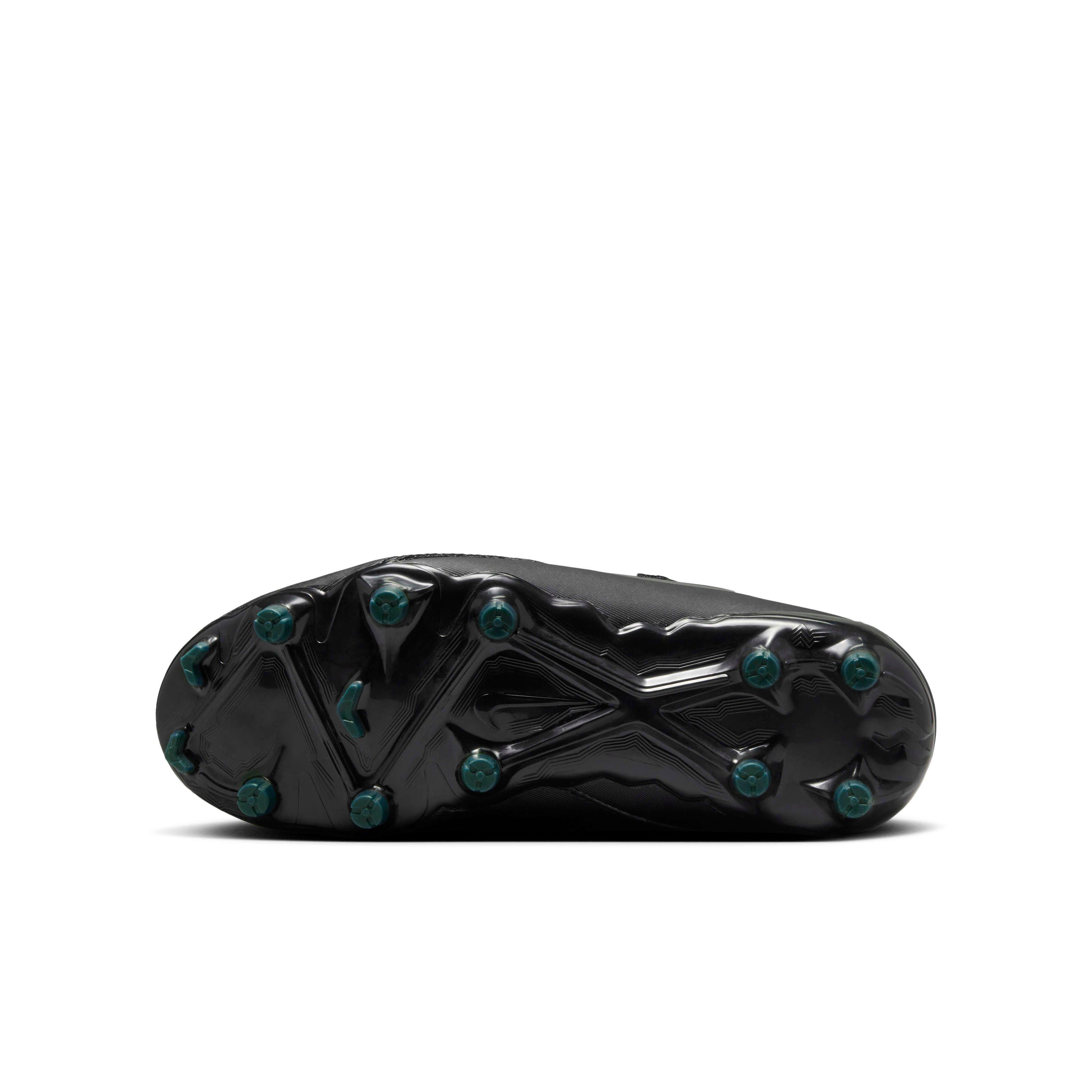 Nike Jr. Phantom GX 2 Academy MG  Preschool Kids' "Black/Deep Jungle/Black" Soccer Cleat