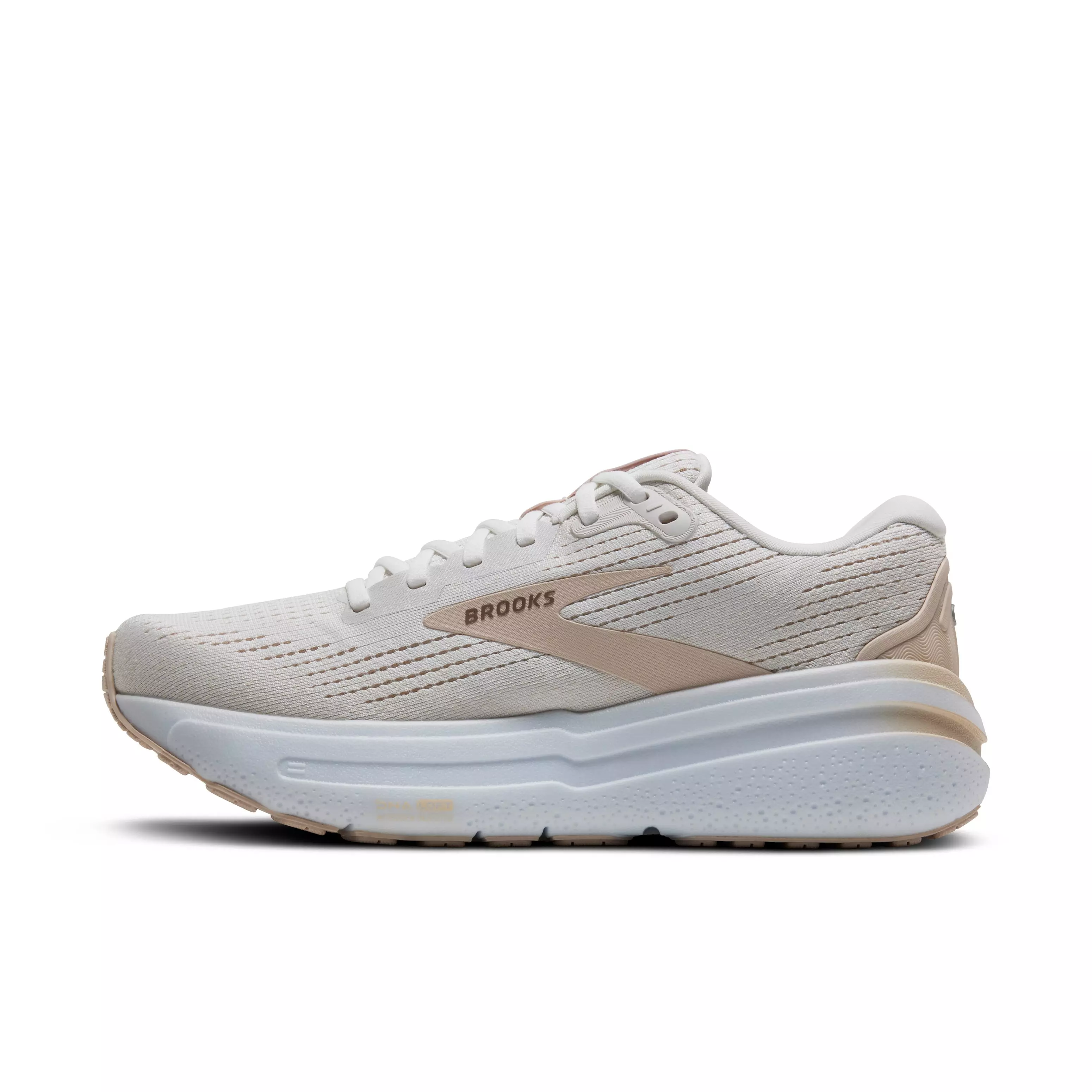 Brooks Ghost Max 2 "White/Tan" Women's Running Shoe - WHITE/TAN