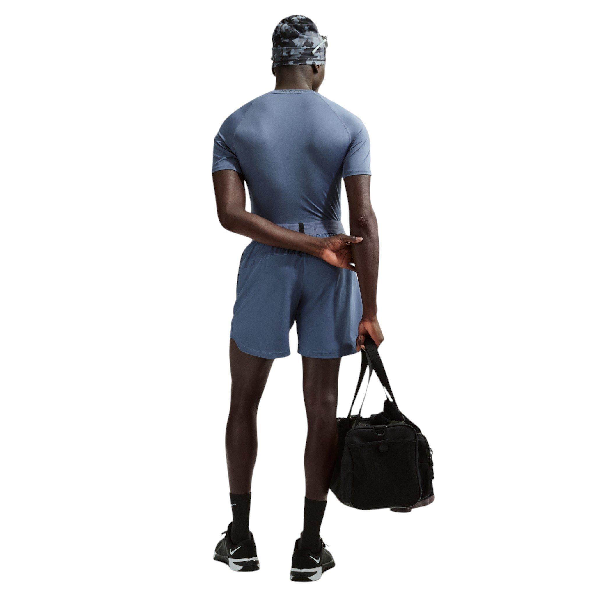 Nike Men's Pro Training Dri-FIT 6" Shorts - Blue - BLUE