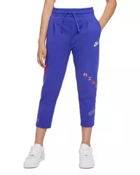 Nike Big Girls' Sportswear Crop Pants - BLUE