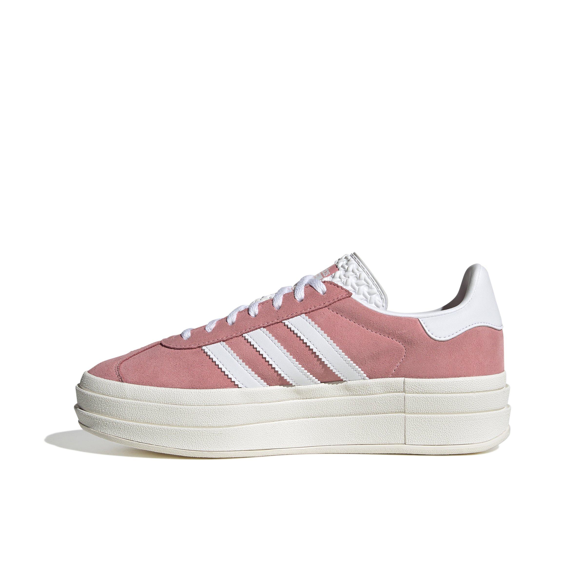 adidas Originals Gazelle Bold "Super Pop/Ftwr White/Chalk White" Women's Shoe - RED Thumbnail View 2