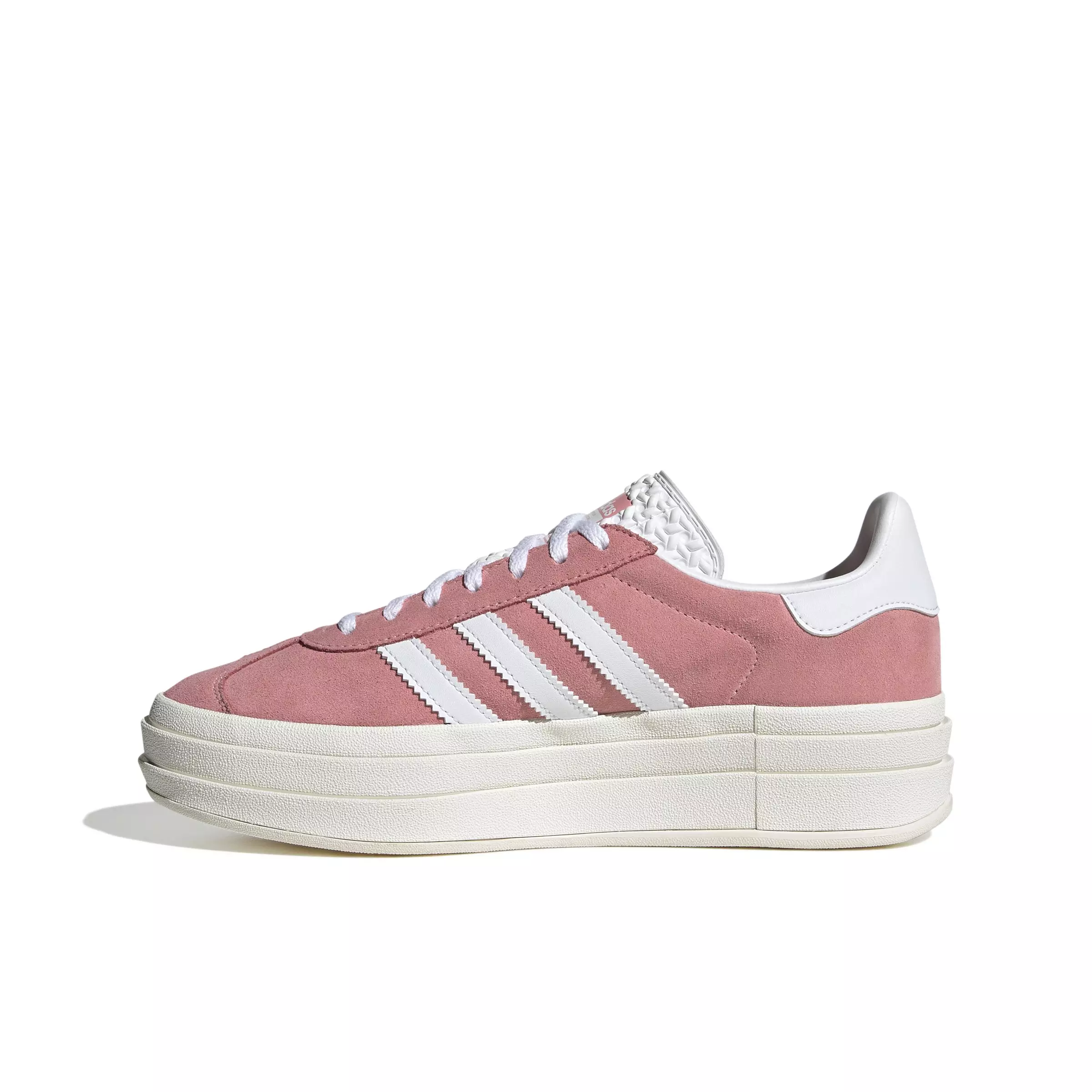adidas Originals Gazelle Bold "Super Pop/Ftwr White/Chalk White" Women's Shoe - RED