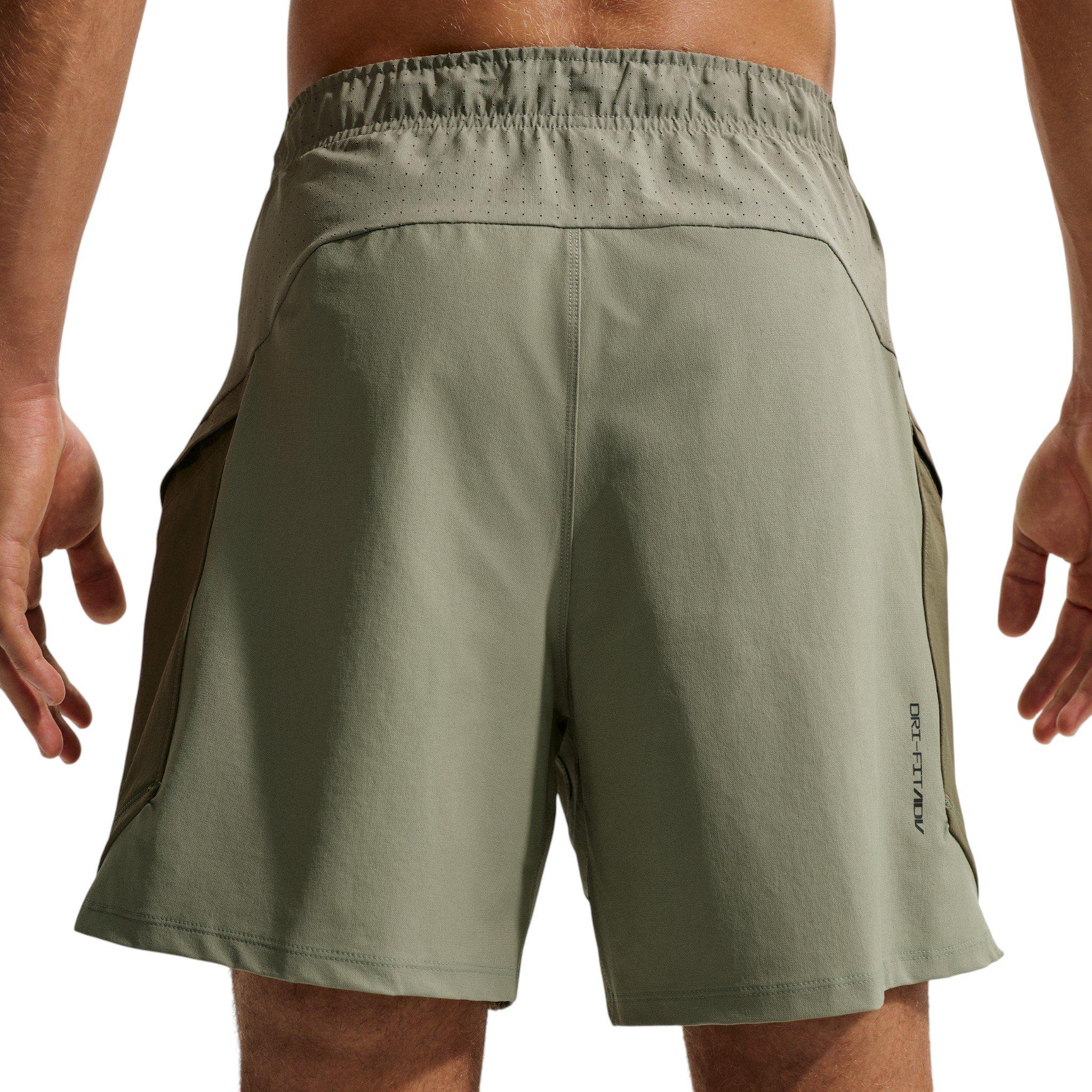 Nike Men's Pro Training Dri-FIT ADV 6" Shorts - Army Green - ARMY GREEN