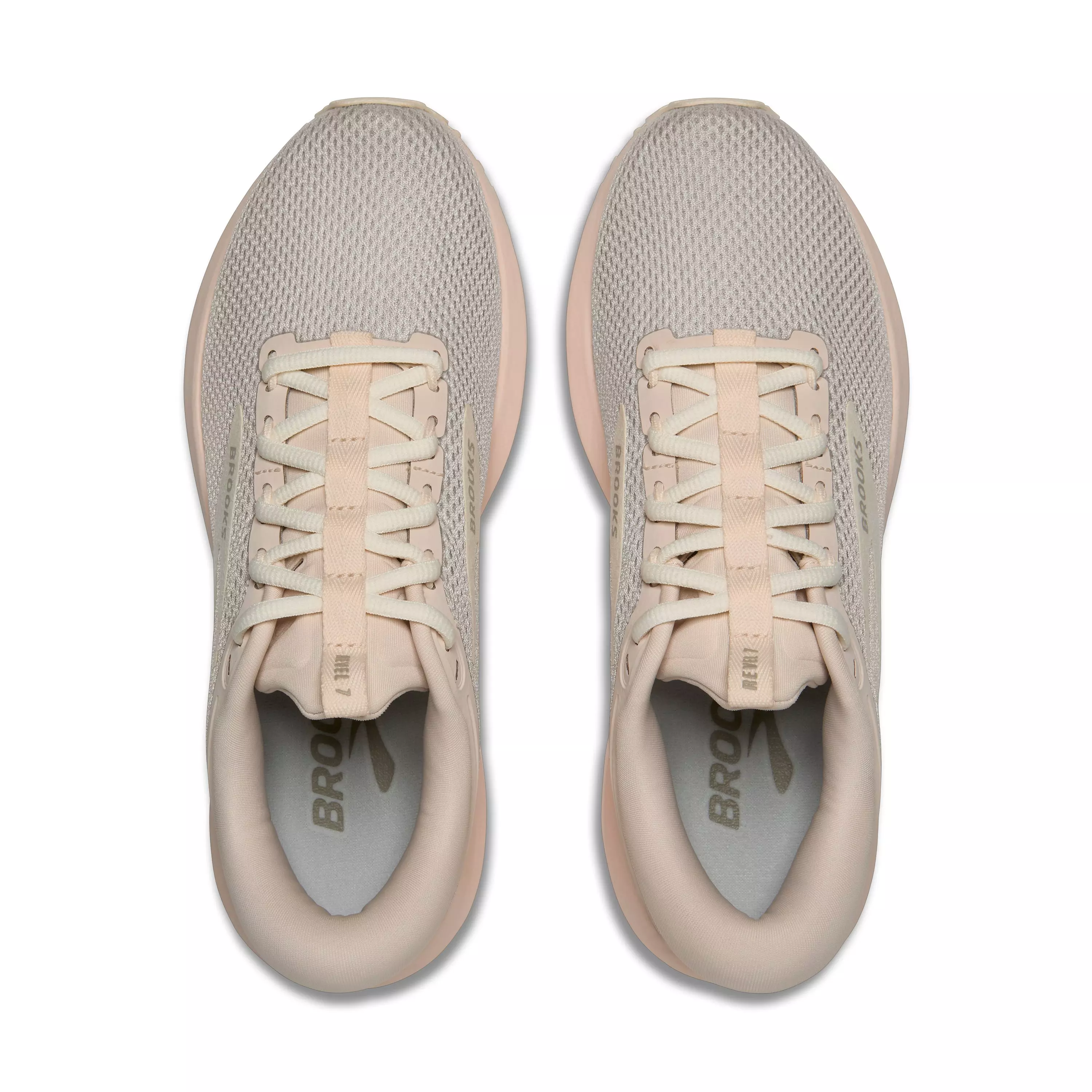 Brooks Revel 7 "Almond/Coconut Milk/London Fog" Women's Running Shoe - ALMOND/COCONUT/FOG