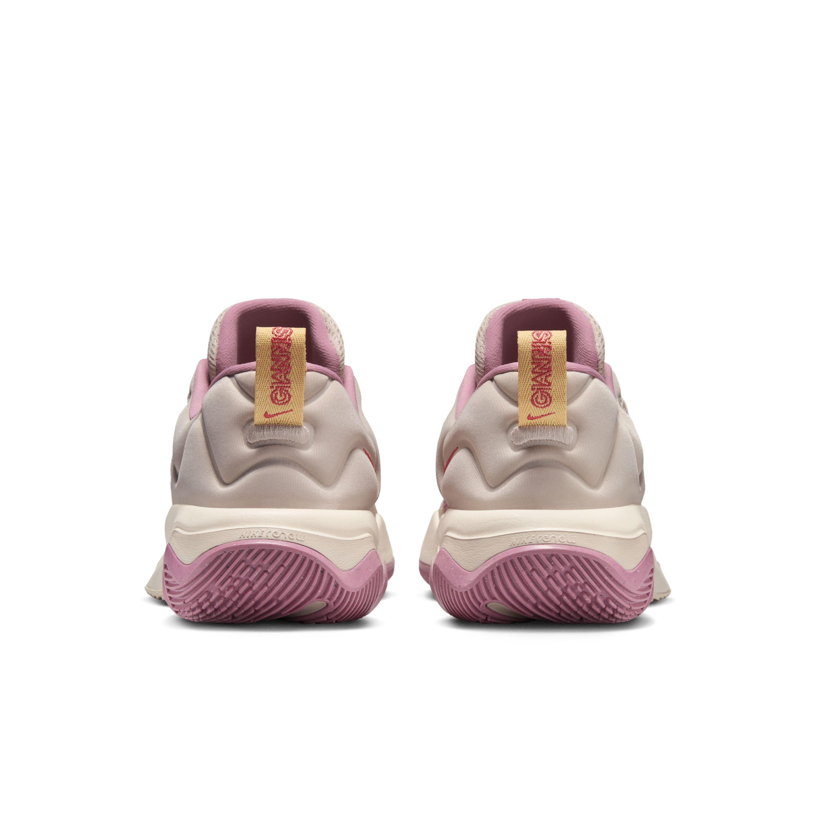 Nike Giannis Immortality 3 "Fossil Stone/Desert Berry/Guava Ice/Celestial Gold" Men's Basketball Shoe - STONE/BERRY/GUAVA/GOLD Thumbnail View 5