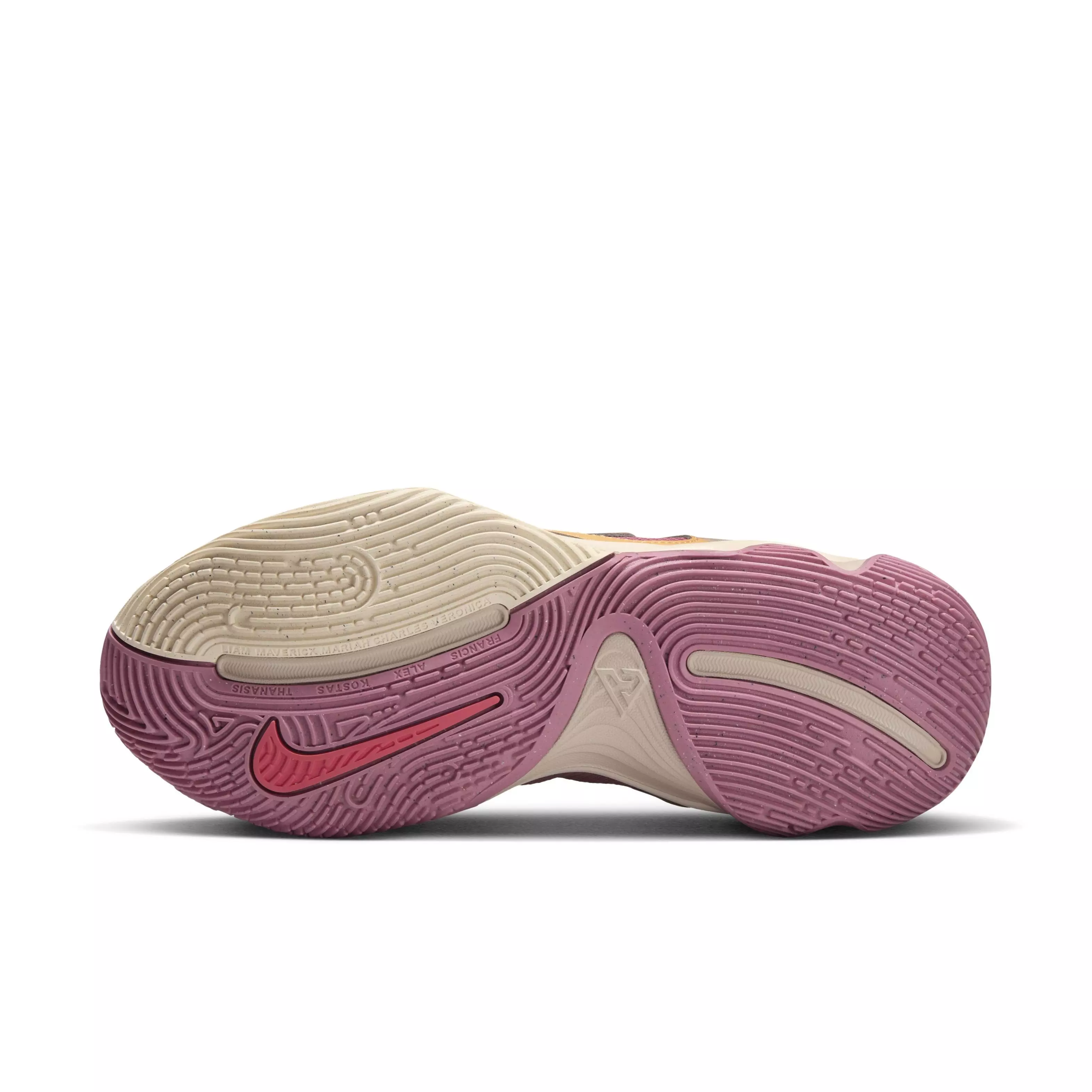 Nike Giannis Immortality 3 "Fossil Stone/Desert Berry/Guava Ice/Celestial Gold" Men's Basketball Shoe - STONE/BERRY/GUAVA/GOLD