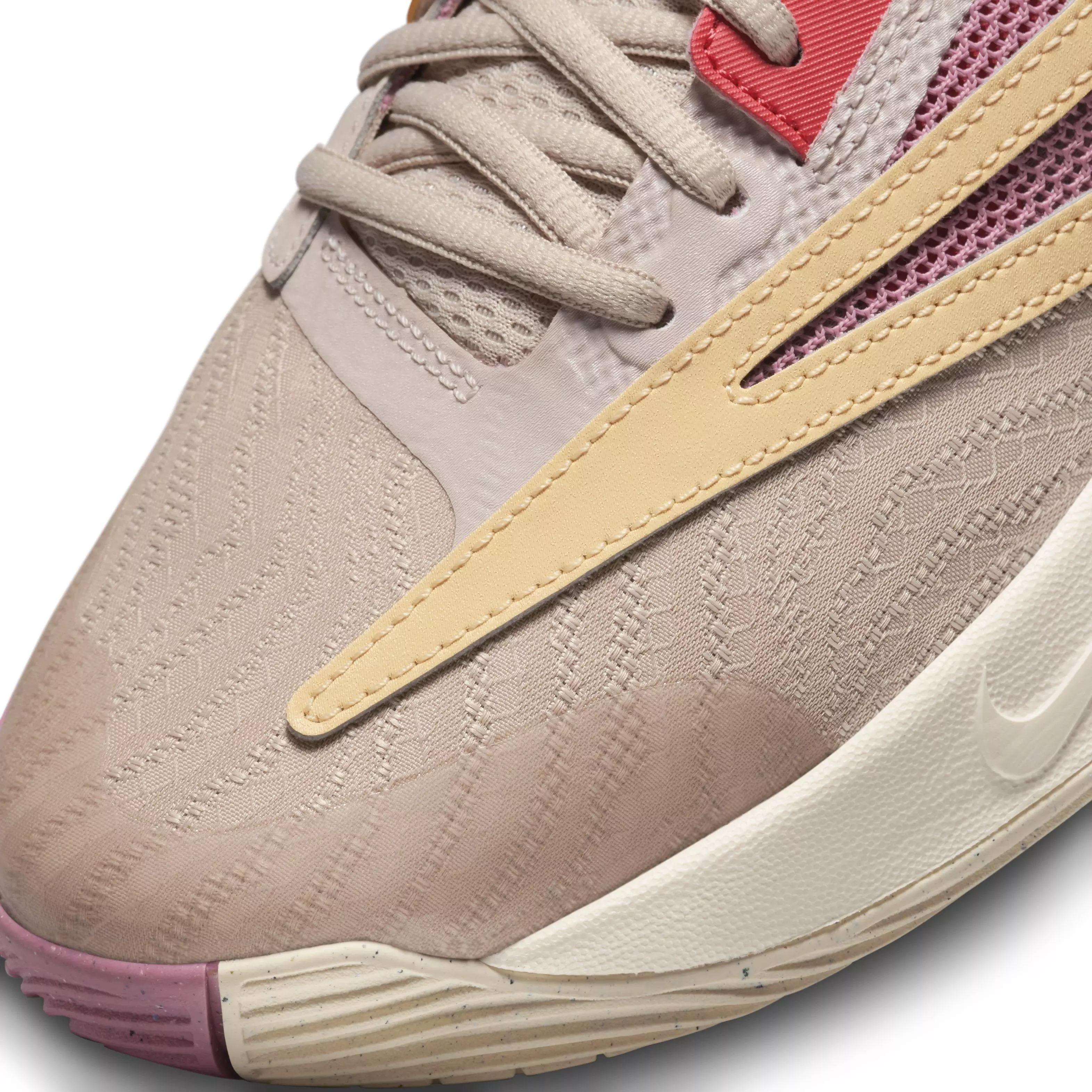 Nike Giannis Immortality 3 "Fossil Stone/Desert Berry/Guava Ice/Celestial Gold" Men's Basketball Shoe - STONE/BERRY/GUAVA/GOLD