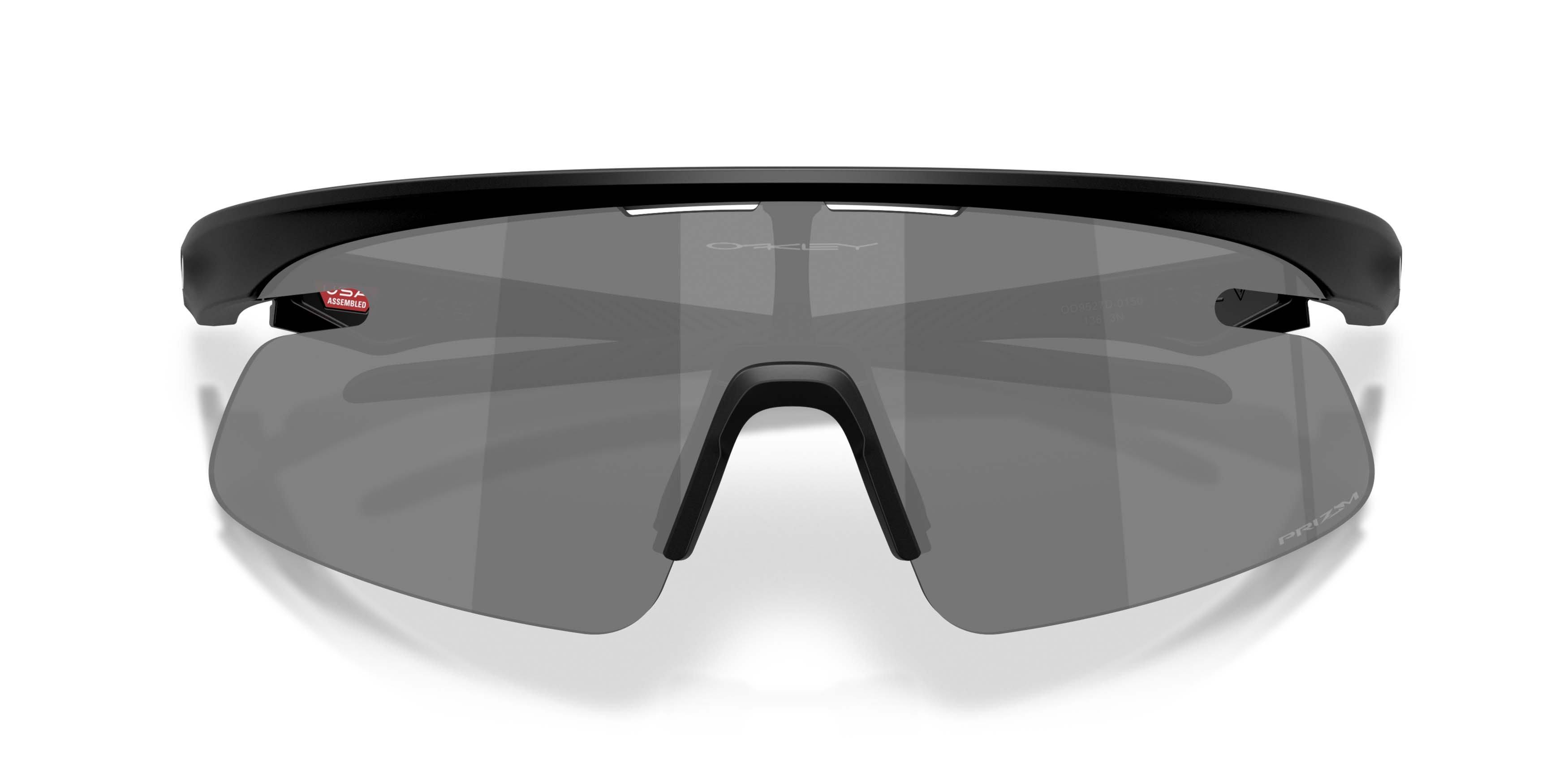 Oakley RSLV Lite Prizm Black Sunglasses &ndash; Matte Black - BLACK Thumbnail View 7