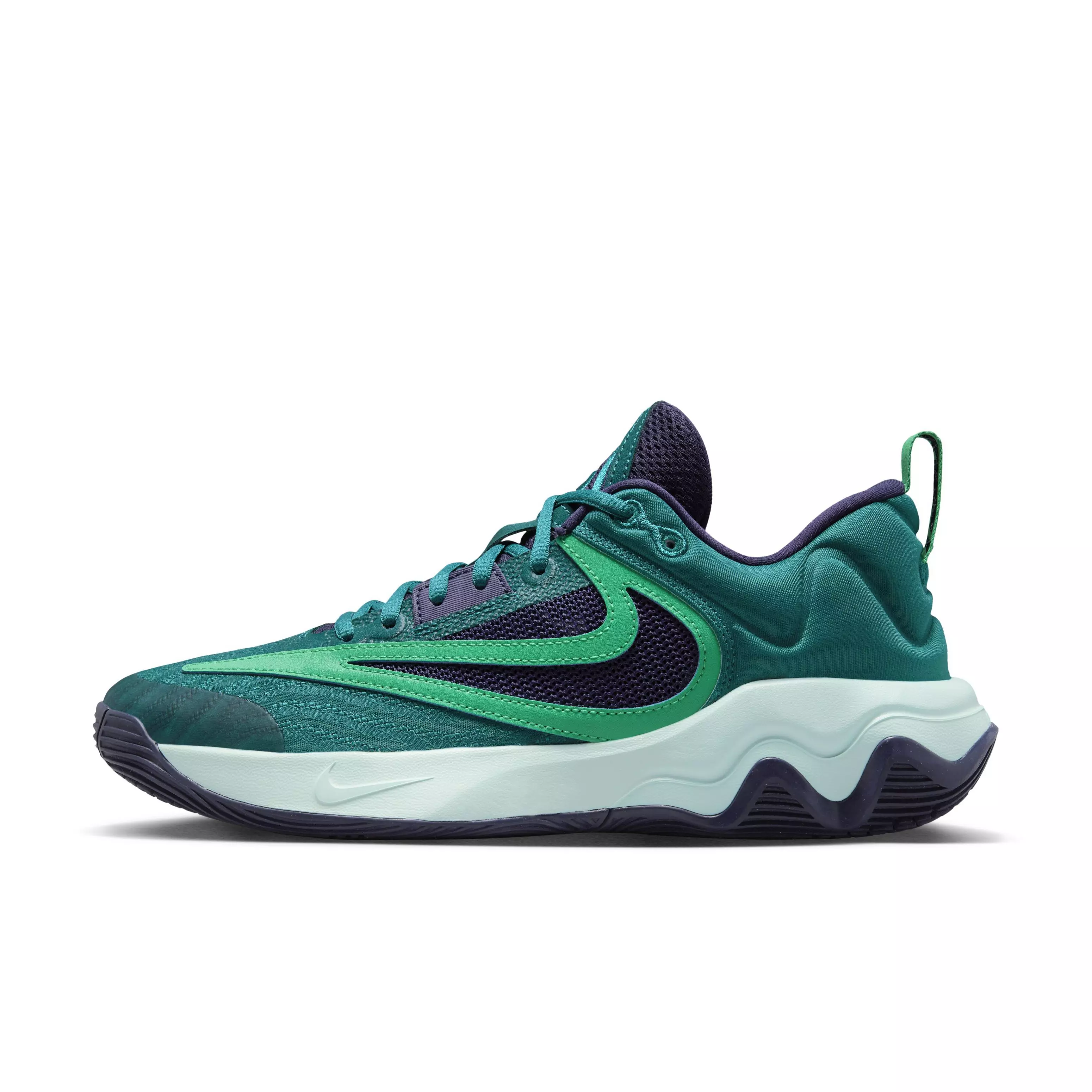 Nike Giannis Immortality 3 "Geode Teal/Purple Ink/Jade Ice/Stadium Green" Men's Basketball Shoe - TEAL/PURPLE/JADE/GREEN