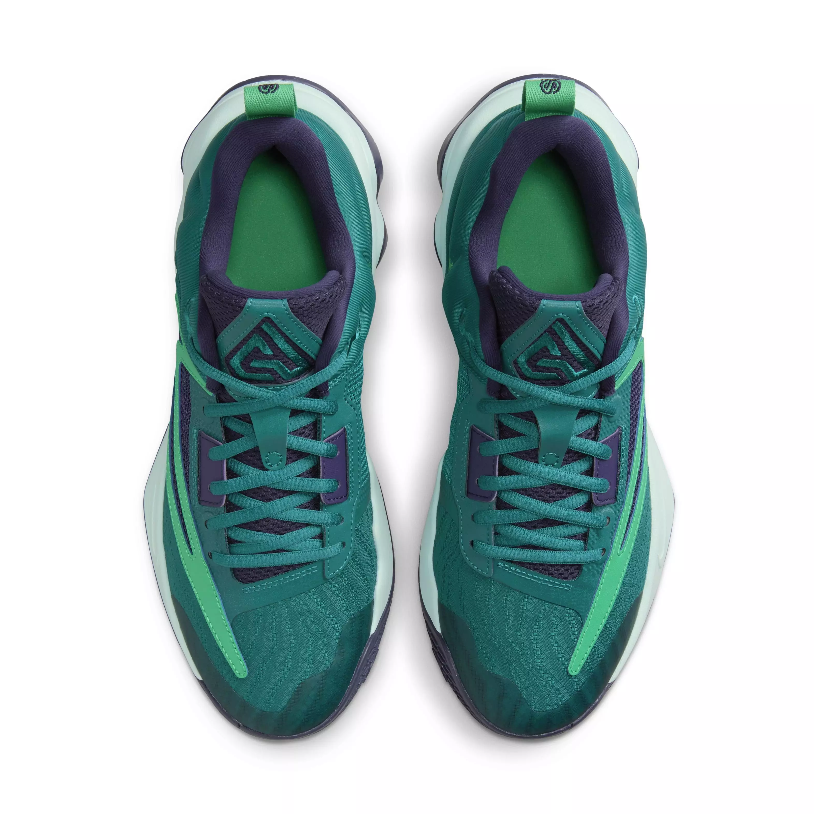 Nike Giannis Immortality 3 "Geode Teal/Purple Ink/Jade Ice/Stadium Green" Men's Basketball Shoe - TEAL/PURPLE/JADE/GREEN