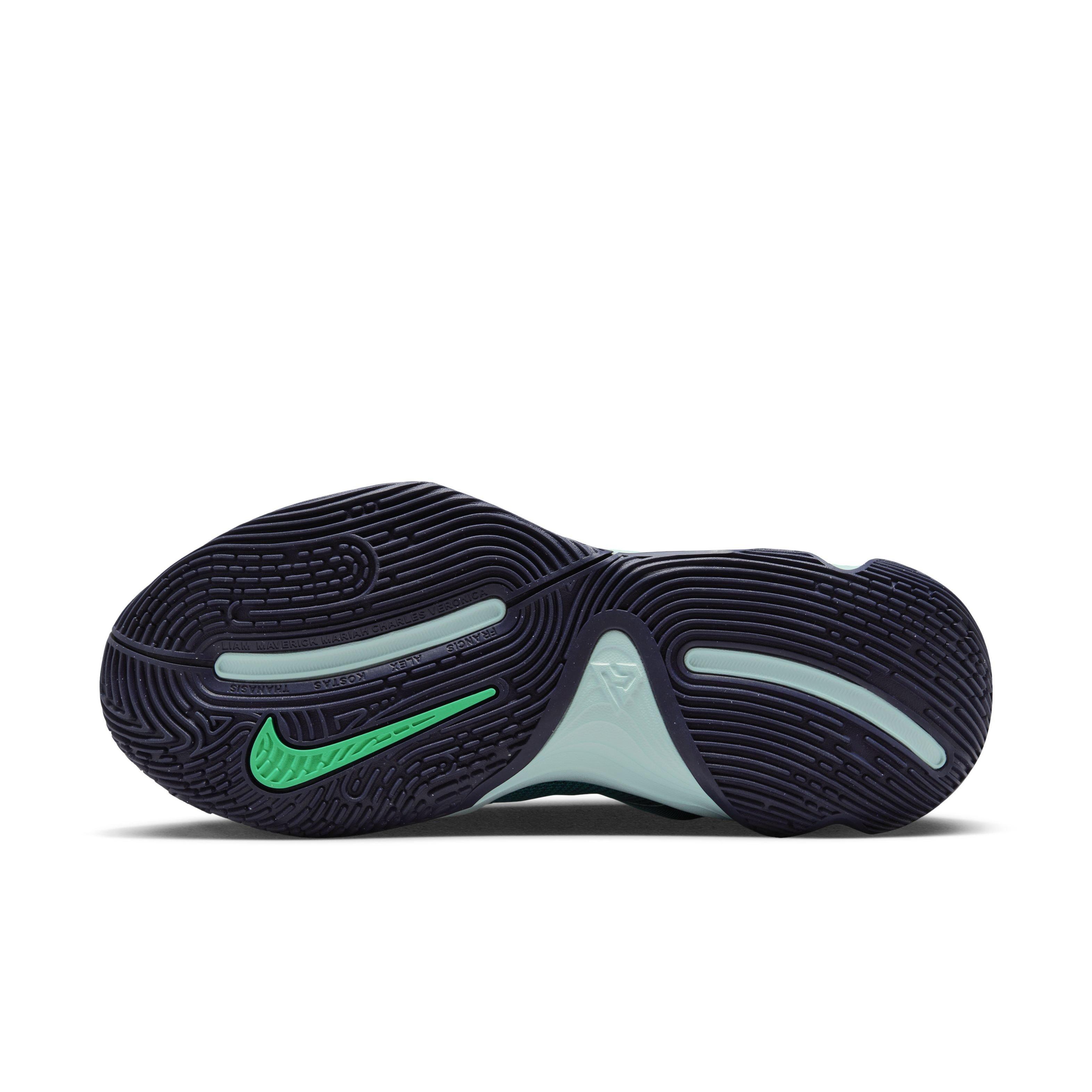 Nike Giannis Immortality 3 "Geode Teal/Purple Ink/Jade Ice/Stadium Green" Men's Basketball Shoe - TEAL/PURPLE/JADE/GREEN Thumbnail View 6